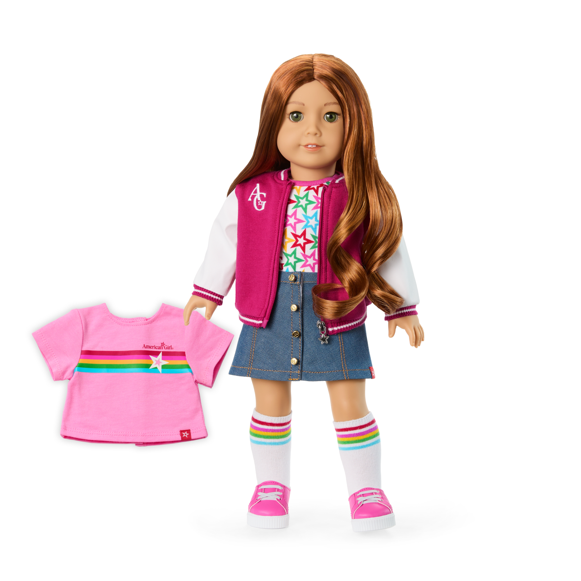 Truly Me 18-Inch Doll #103 With Wavy Red Hair - Image 2