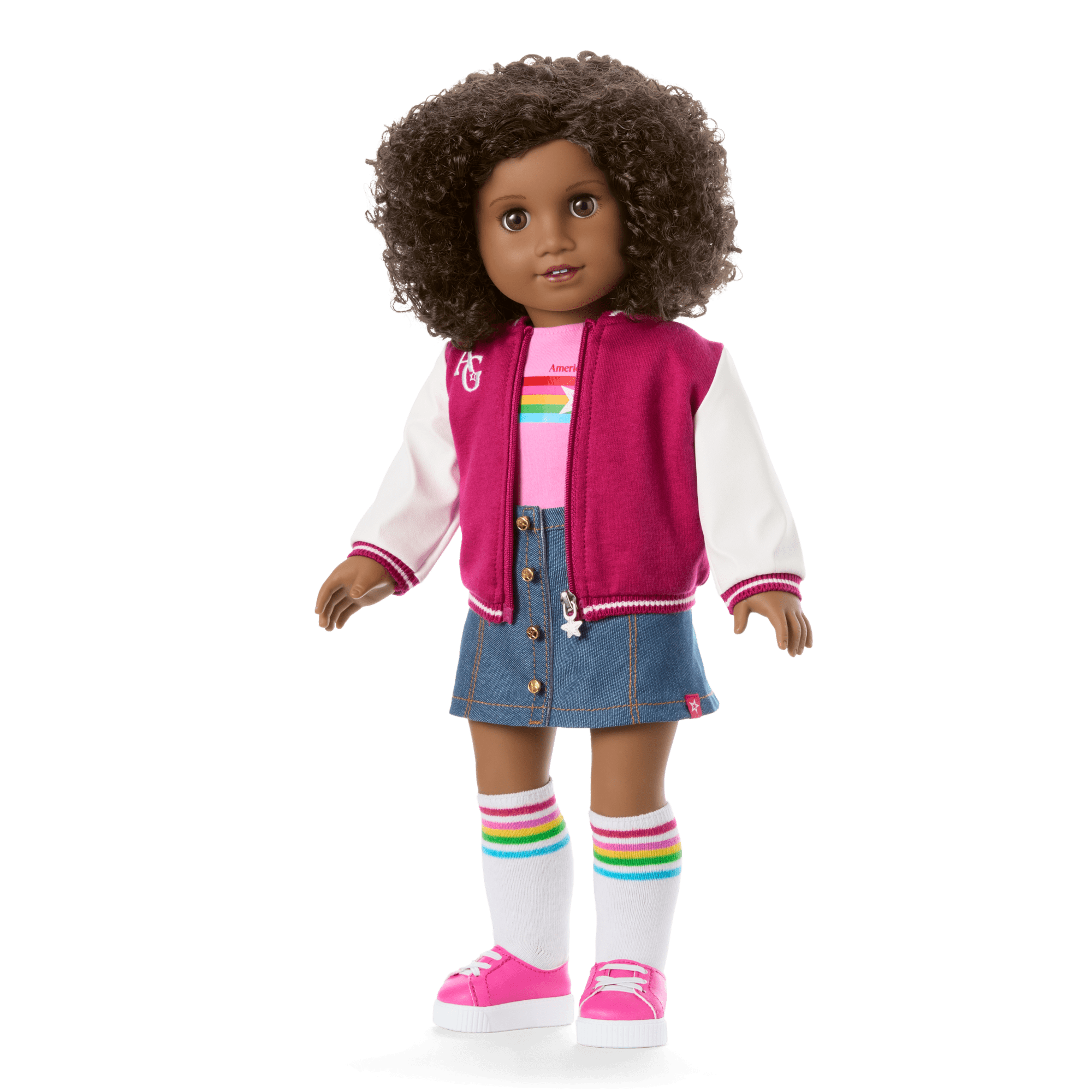 Truly Me 18-Inch Doll #112 With Curly Dark-Brown Hair - Image 11