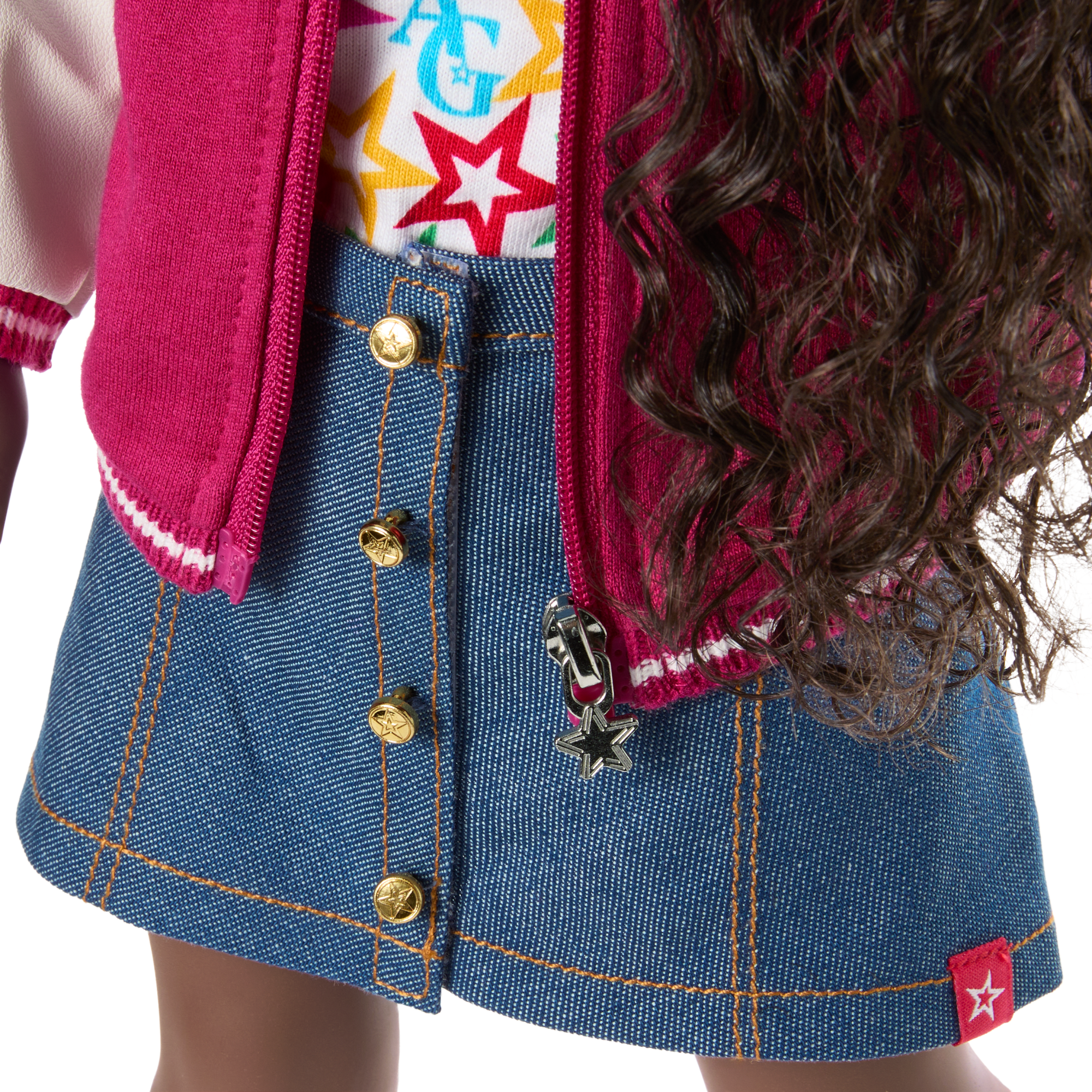 Truly Me 18-Inch Doll #127 With Curly Dark-Brown Hair - Image 7