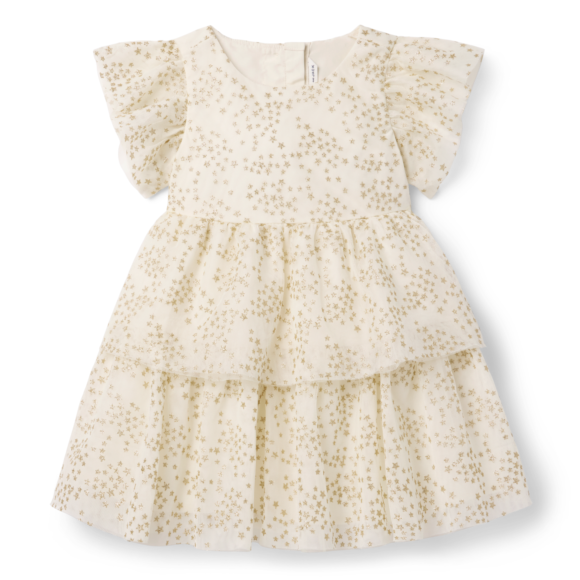 American Girl X Janie And Jack Sparkly Cream Celebration Dress For Little Girls & Bitty Baby Dolls - Image 13