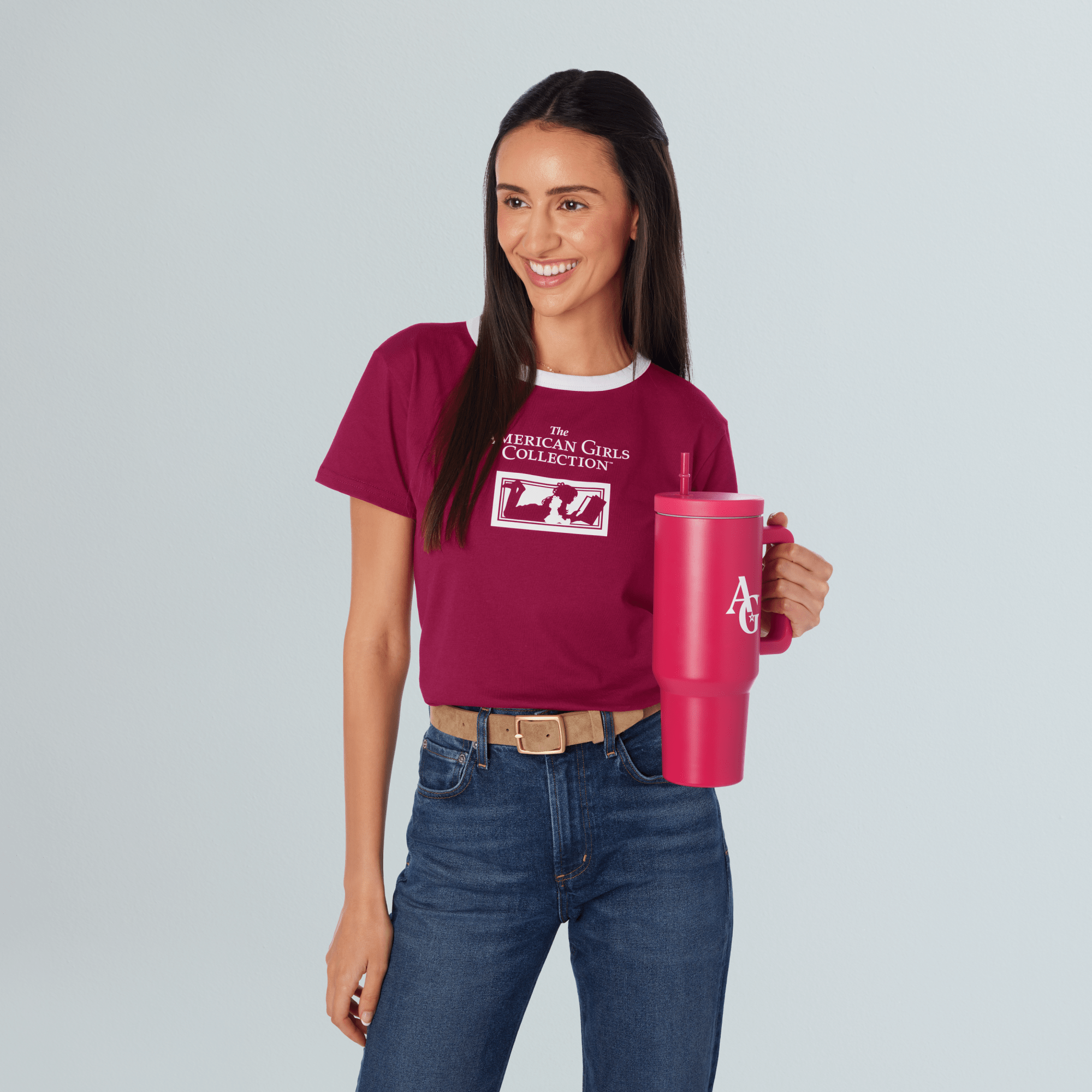 American Girl 40 Oz. Insulated Tumbler - Image 5