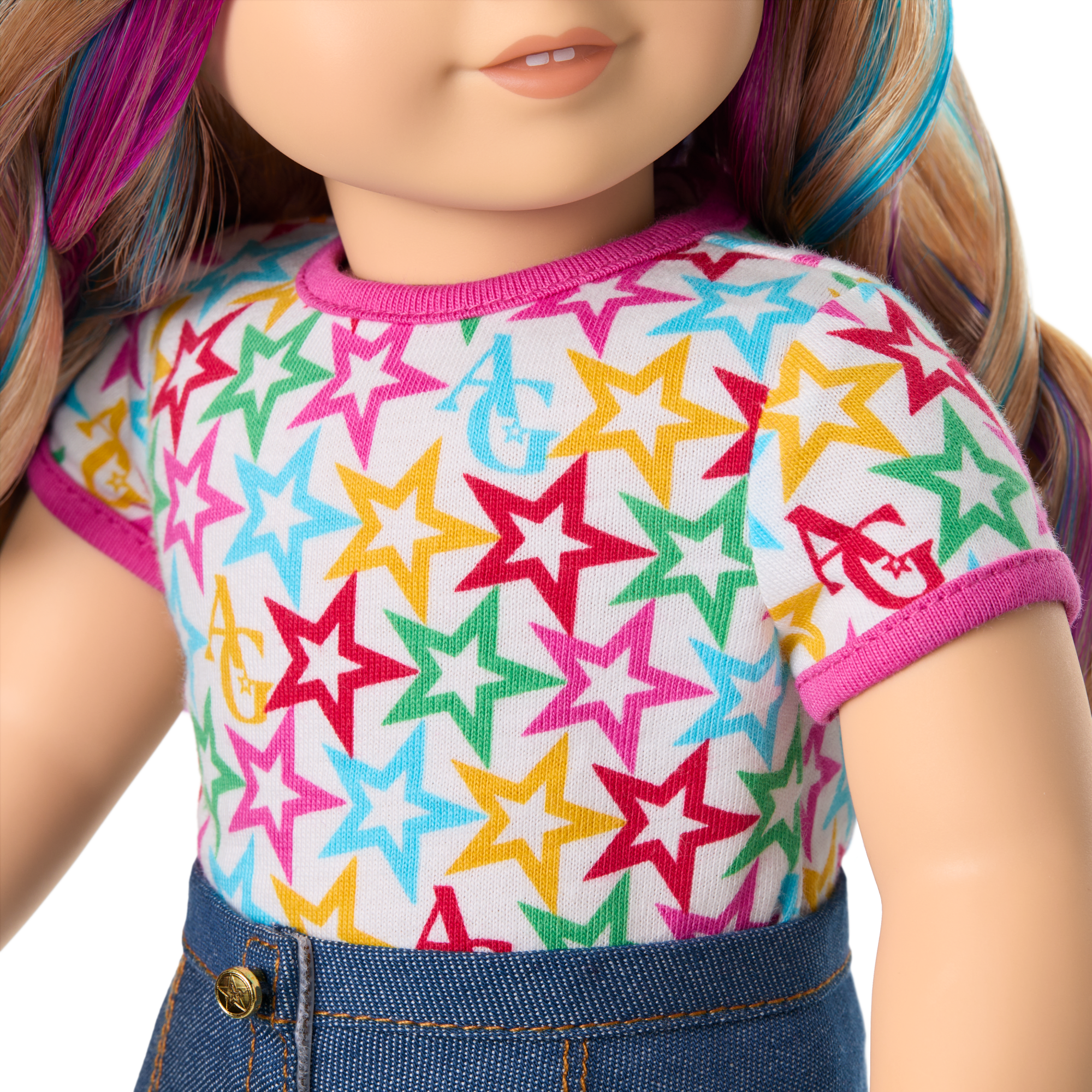 Truly Me 18-Inch Doll #110 With Wavy Blonde Hair - Image 6