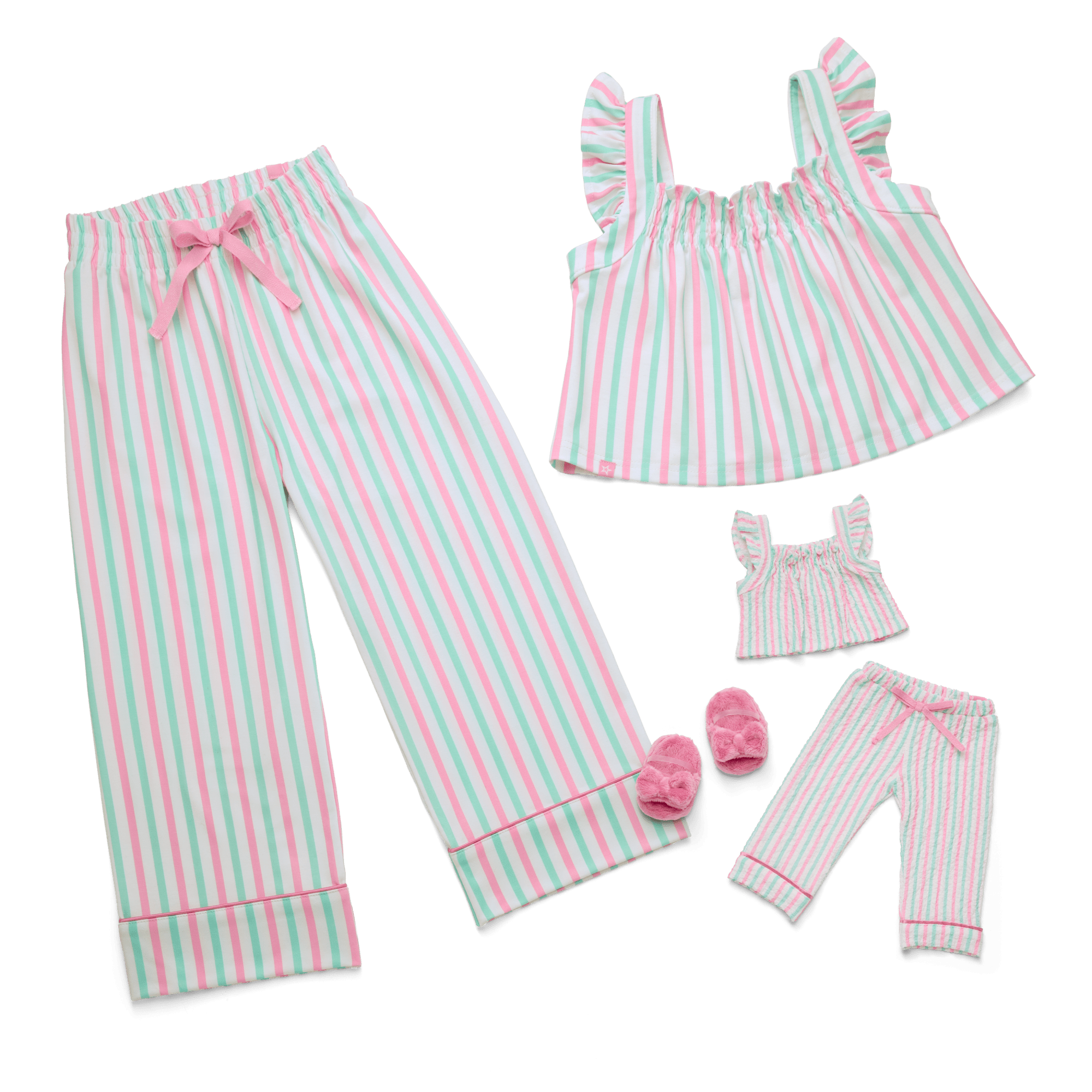 Raquel's Coastal Stripes Pajamas For Girls (Girl Of The Year 2026) - Image 7