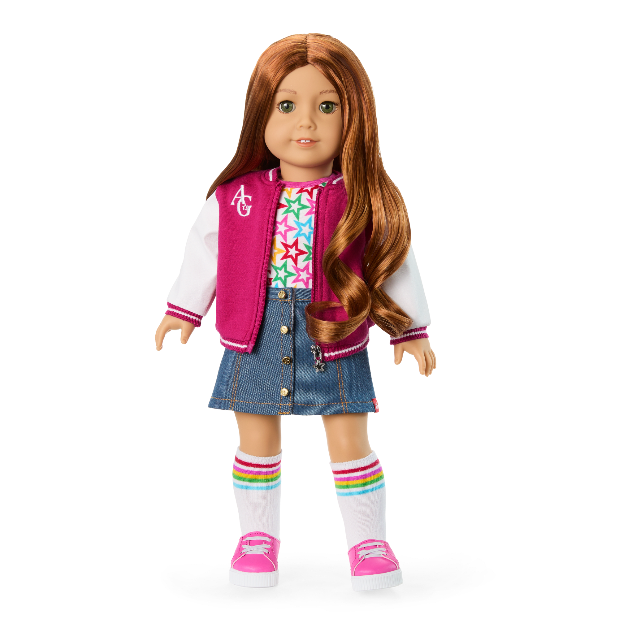 Truly Me 18-Inch Doll #103, Puppy, Mini Backpack & Accessories Ag Star Squad Bundle - Image 2