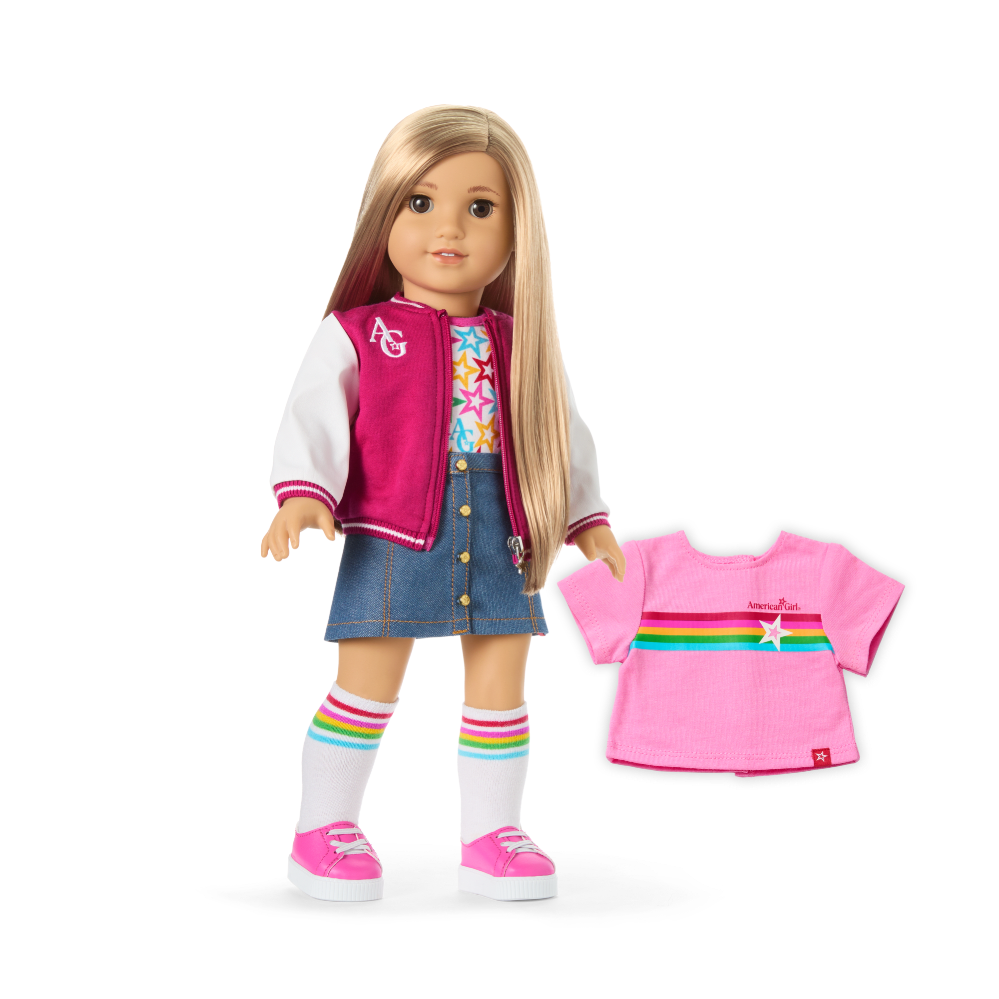 Truly Me 18-Inch Doll #131 With Straight Blonde Hair - Image 2