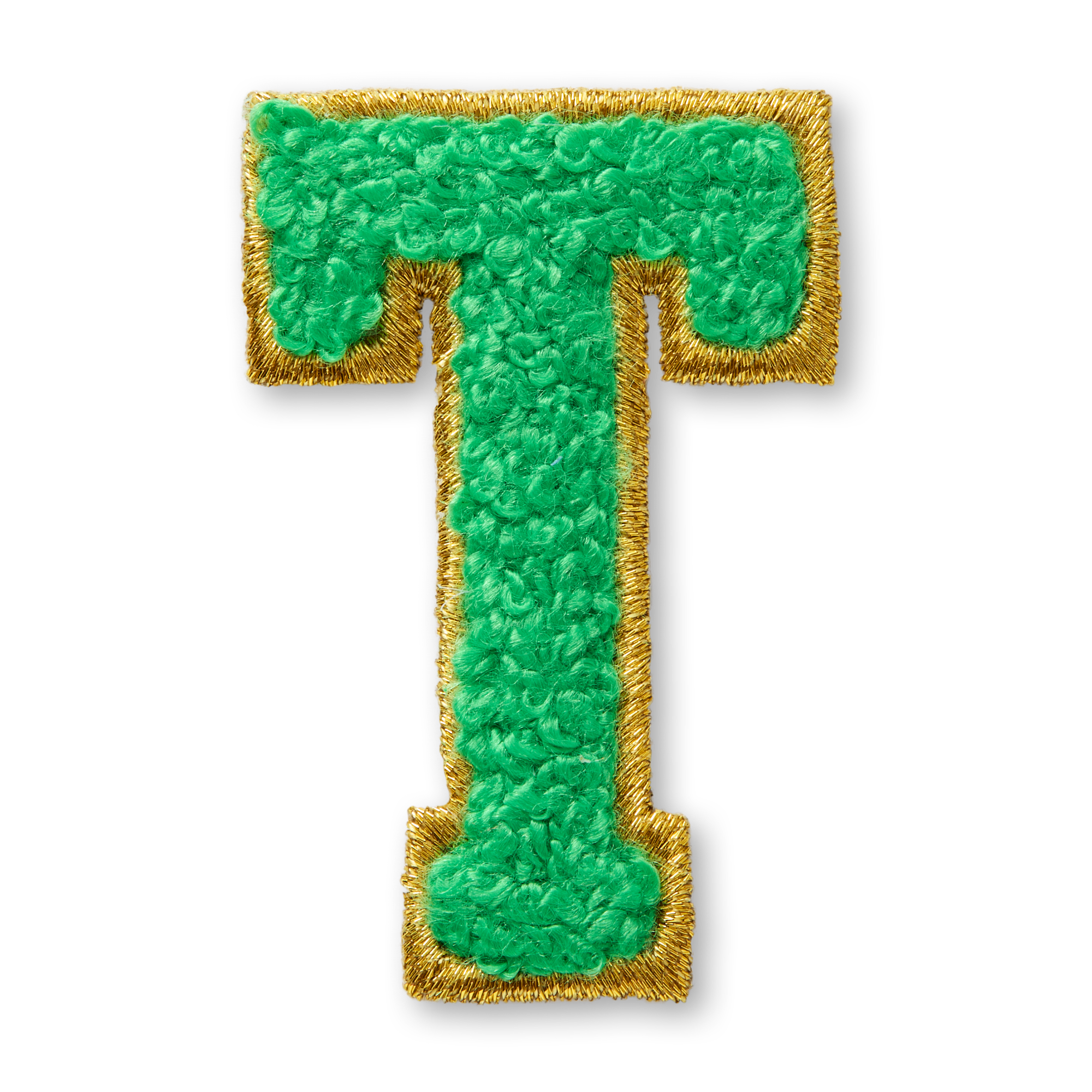 Ag Letter T Stick-On Patch