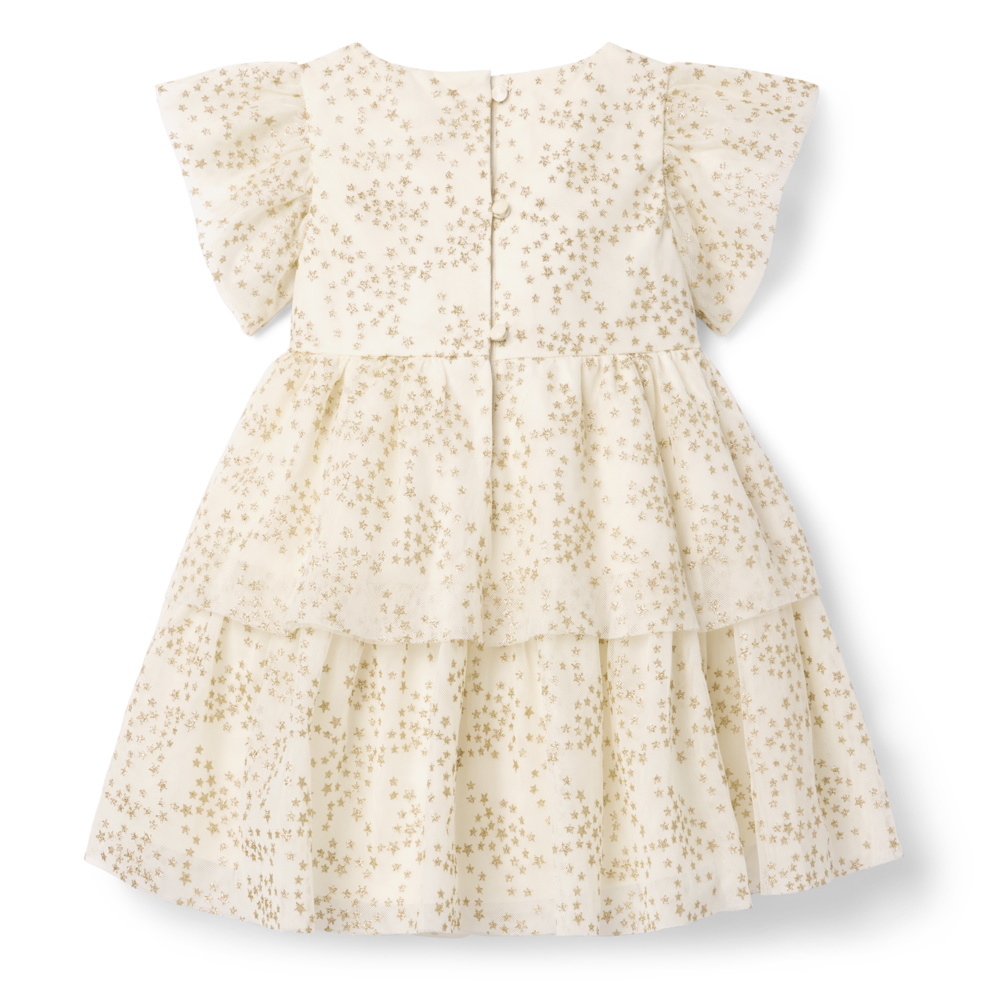American Girl X Janie And Jack Sparkly Cream Celebration Dress For Little Girls & Bitty Baby Dolls - Image 12
