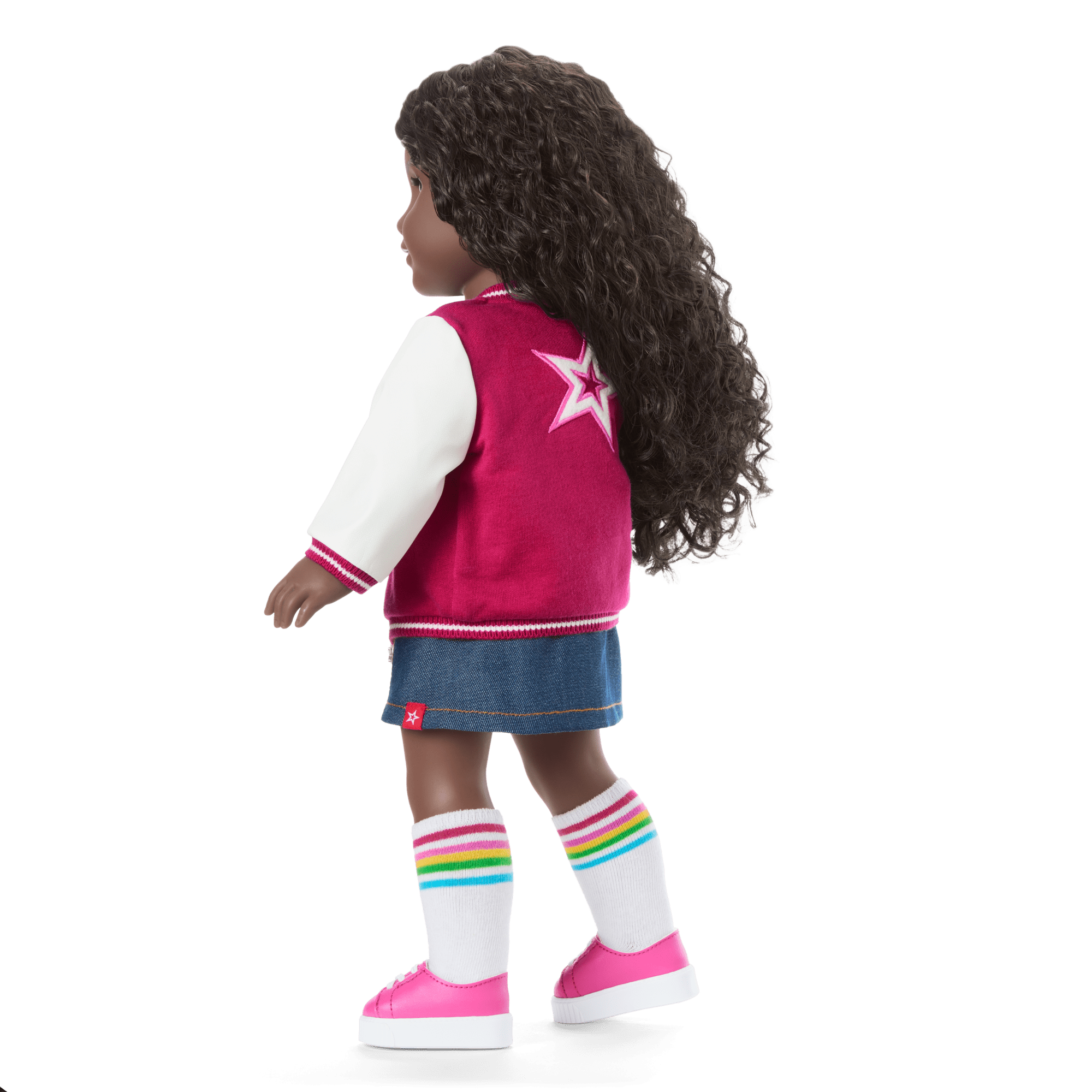 Truly Me 18-Inch Doll #127 With Curly Dark-Brown Hair - Image 13