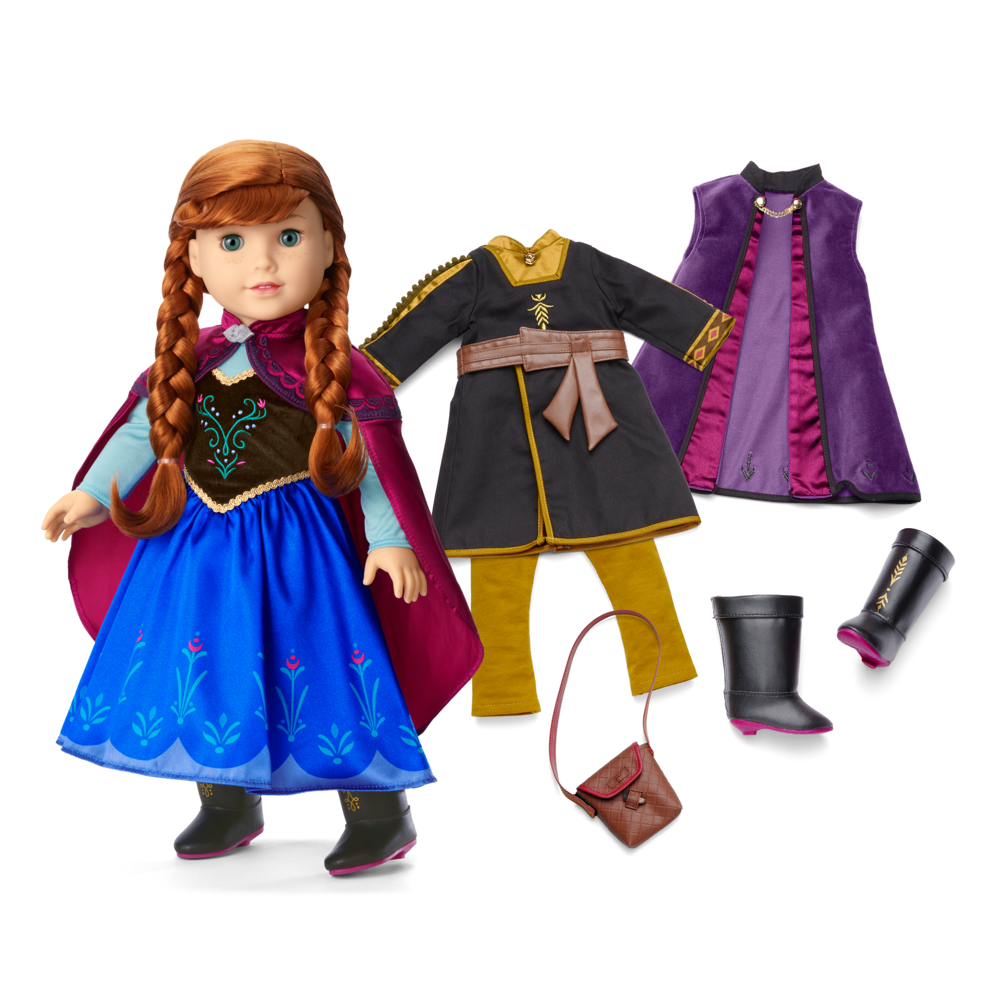 Disney Frozen Anna Doll Story Bundle By American Girl
