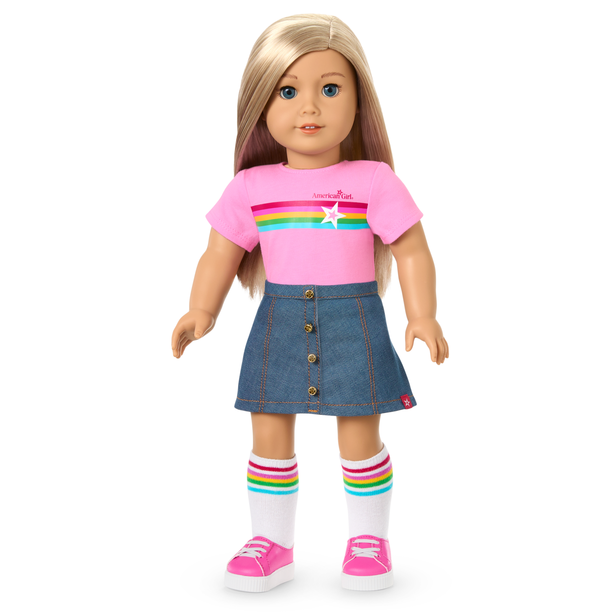 Truly Me 18-Inch Doll #100, Puppy, Mini Backpack & Accessories Ag Star Squad Bundle - Image 11