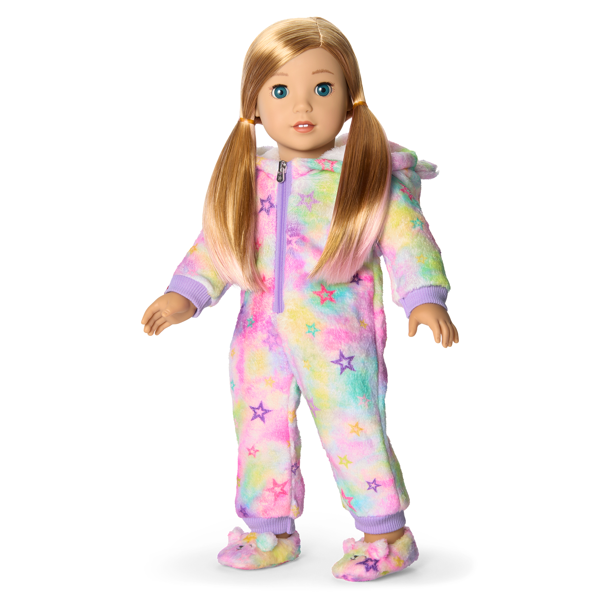 Summer's Stars & Snuggles Pajamas For Girls & 18-Inch Dolls (Girl Of The Year 2025) - Image 3