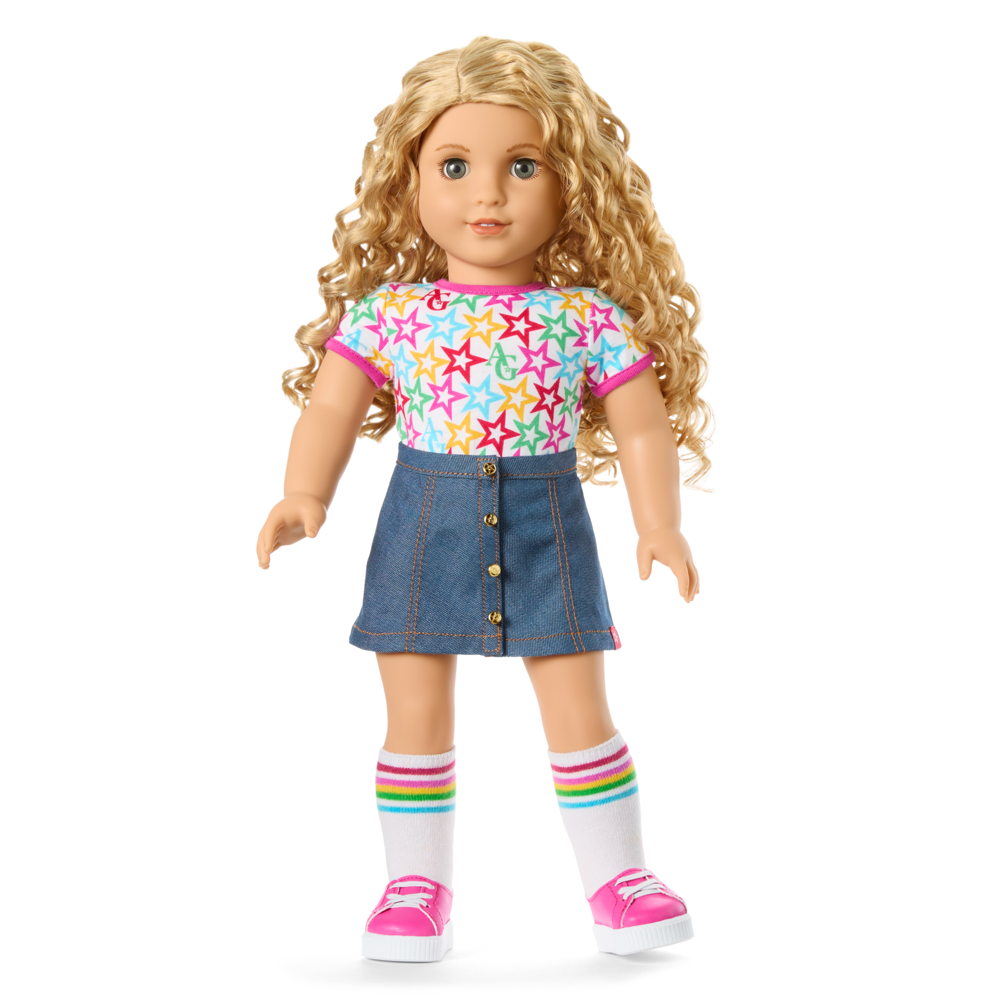 Truly Me 18-Inch Doll #115 With Curly Blonde Hair - Image 9