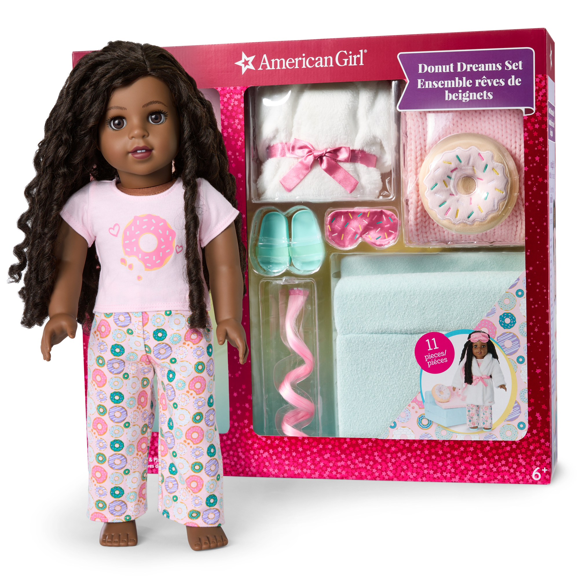 Truly Me #123 18-Inch Doll & Donut Dreams Set