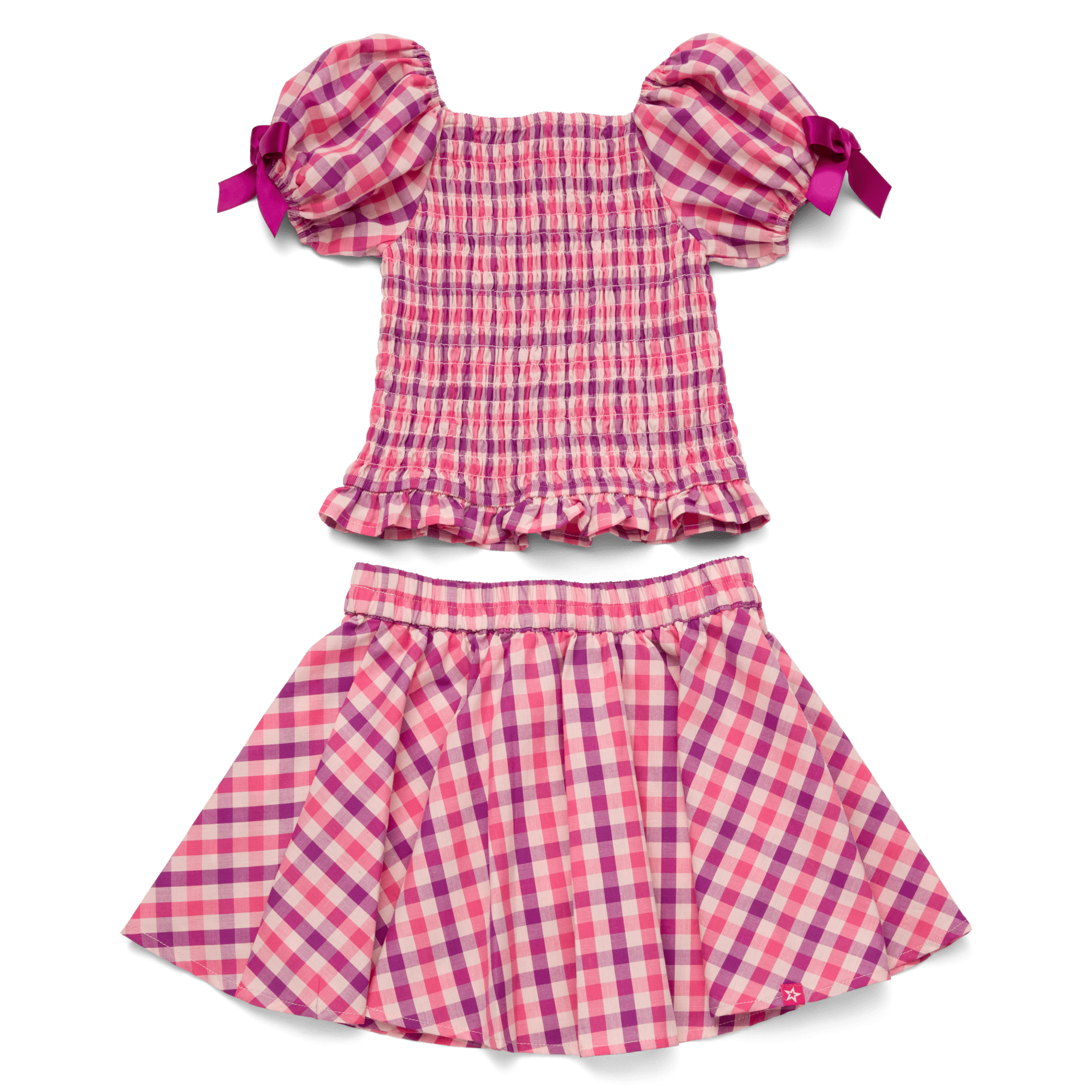 Raquel's Gingham Ruffle Outfit For Girls (Girl Of The Year 2026) - Image 2