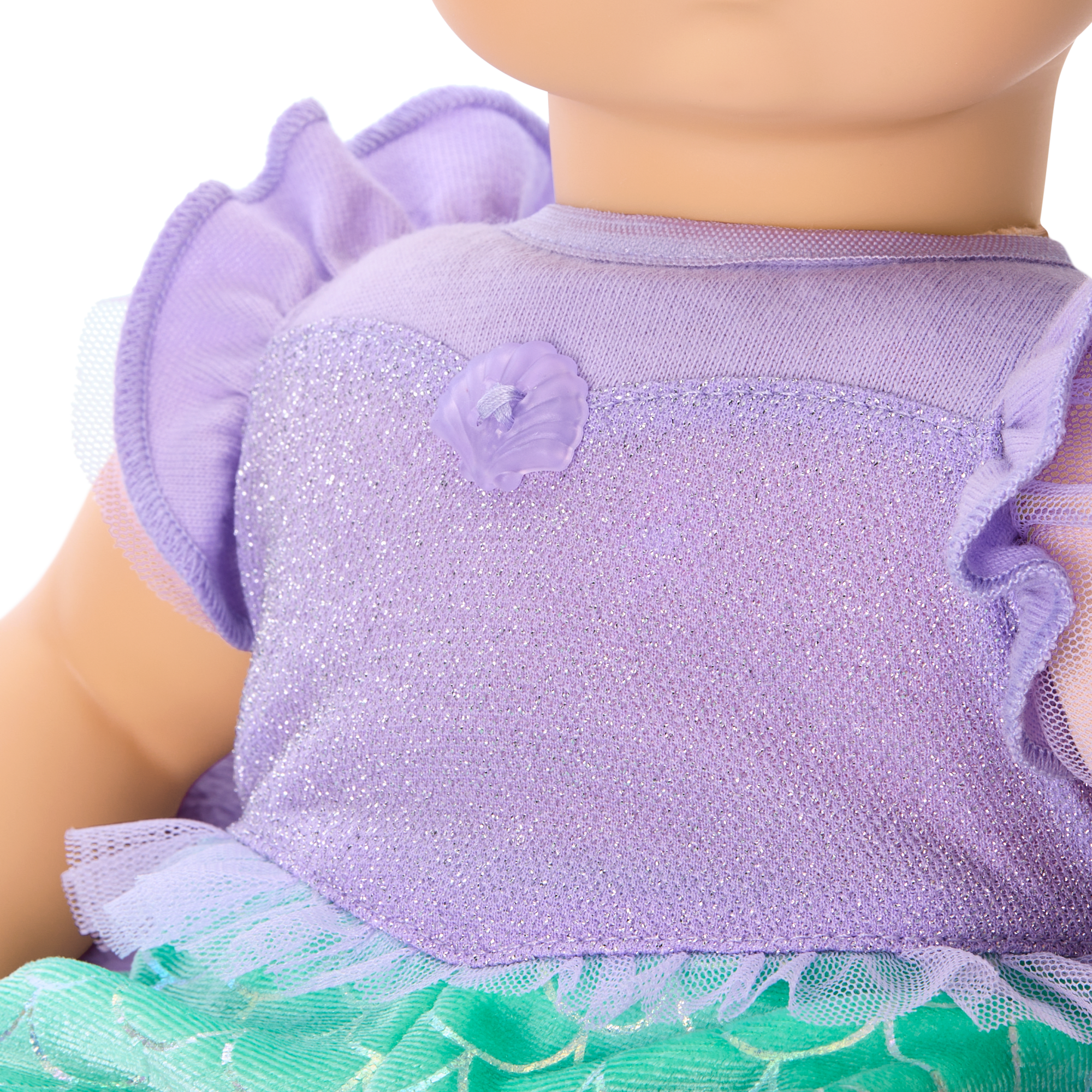 Disney Princess Ariel Cuddle & Care Set With Bitty Baby Doll By American Girl - Image 4