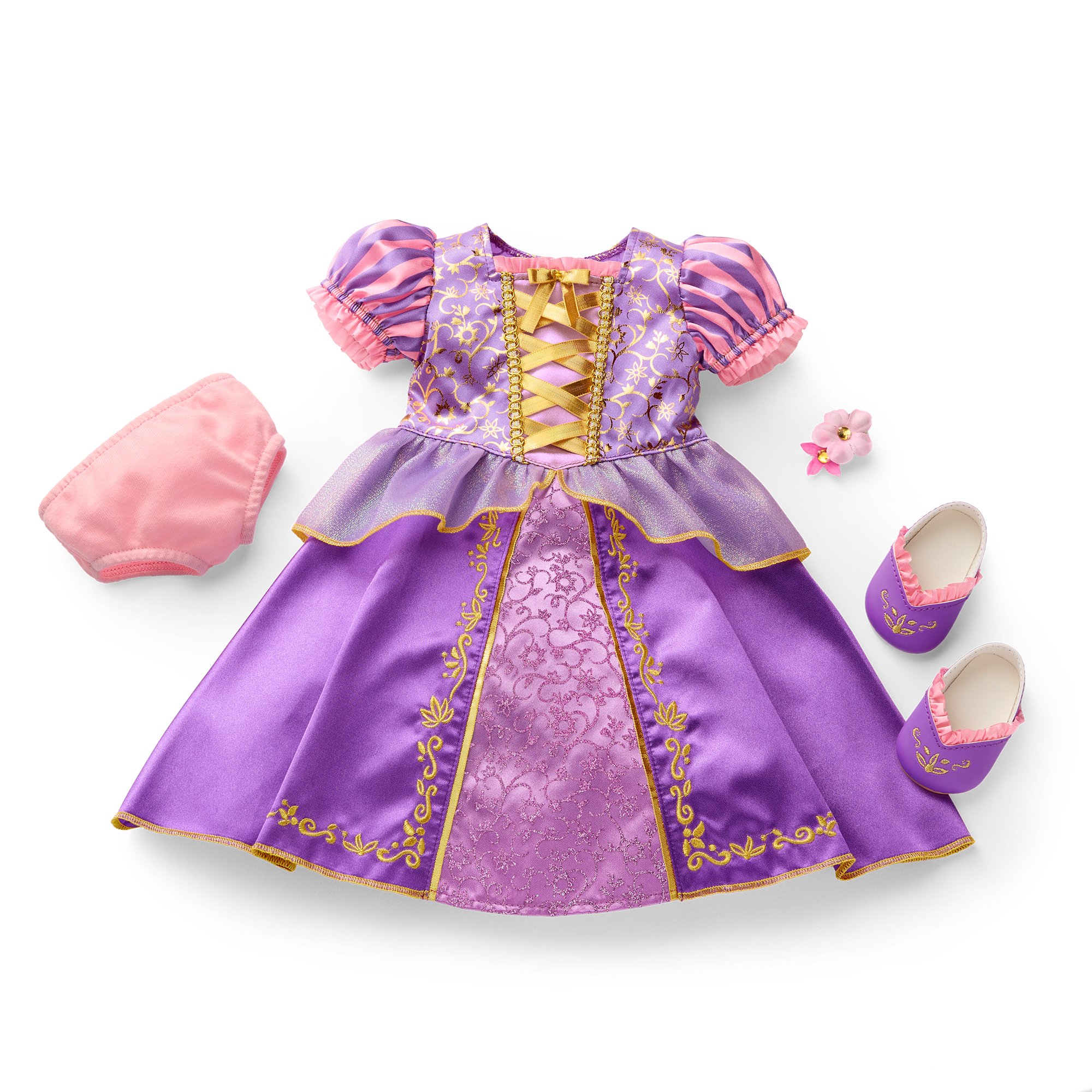 American Girl Disney Princess Rapunzel 18-Inch Doll - Image 7