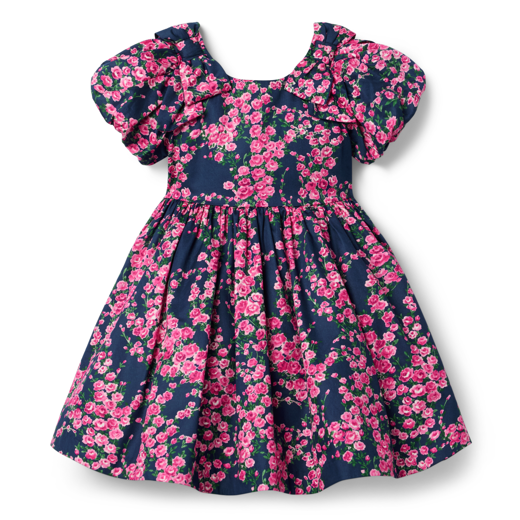 American Girl X Janie And Jack Rosy Cascade Party Dress For Girls & 18-Inch Dolls - Image 4