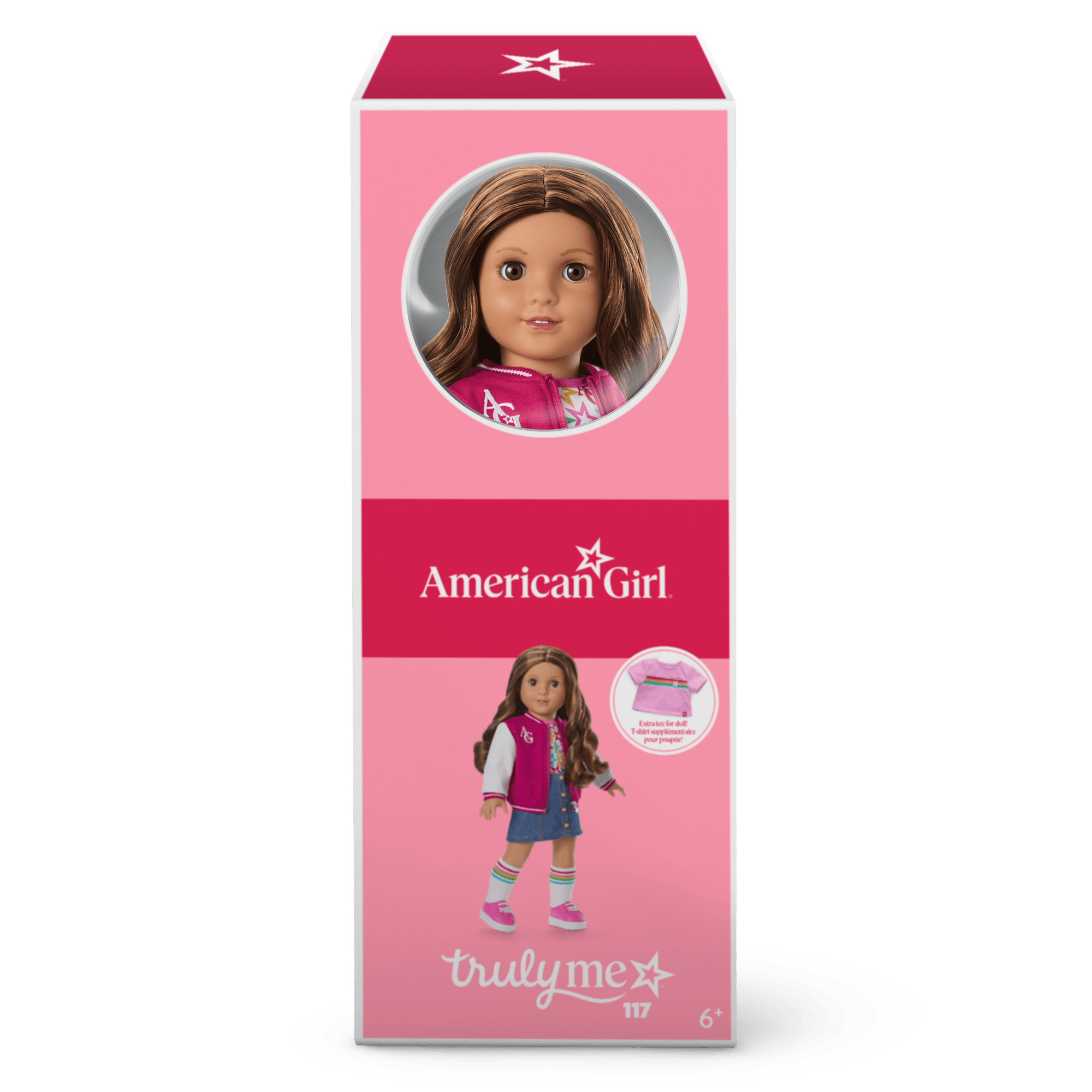 Truly Me 18-Inch Doll #117 With Wavy Dark-Brown Hair - Image 18