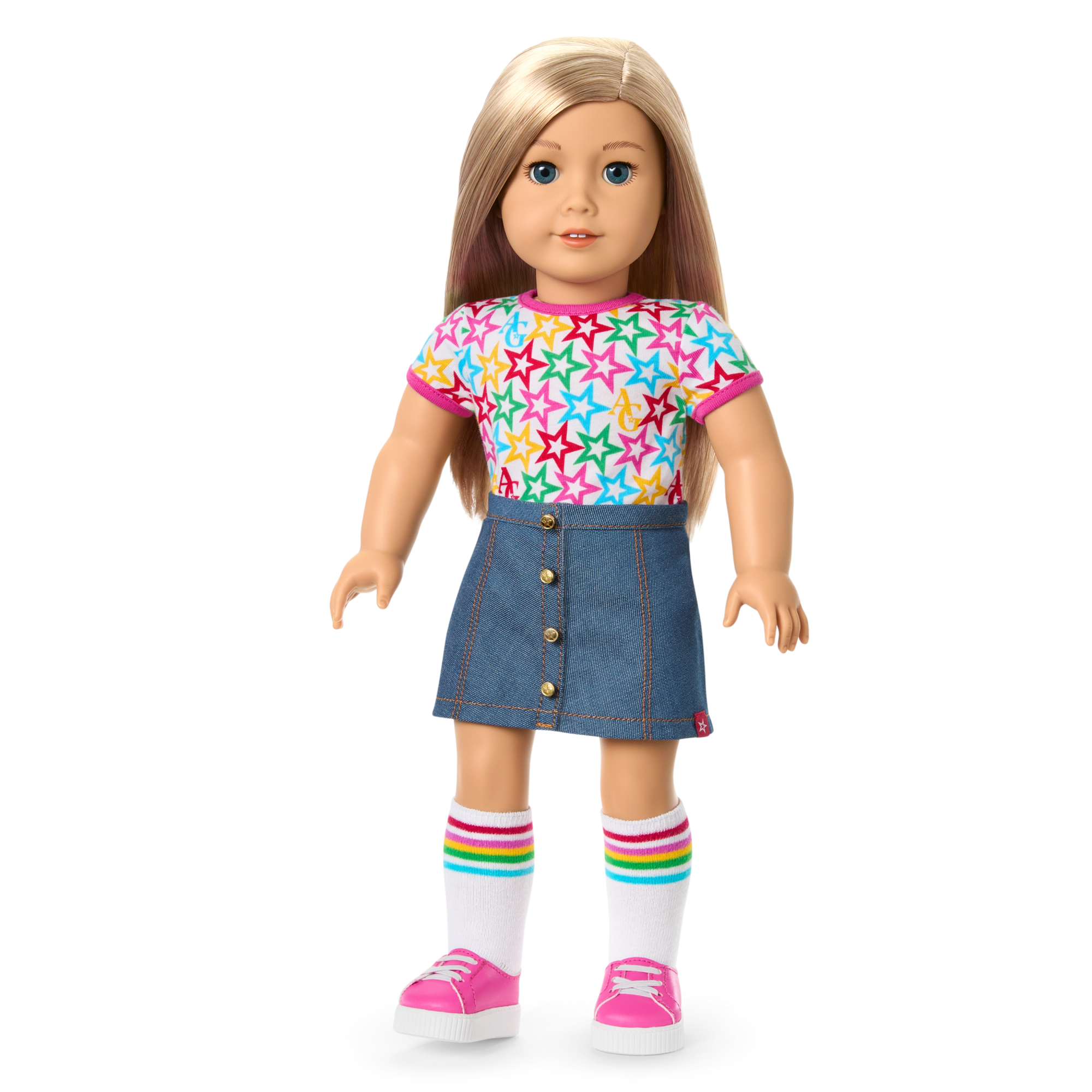 Truly Me 18-Inch Doll #100, Puppy, Mini Backpack & Accessories Ag Star Squad Bundle - Image 9