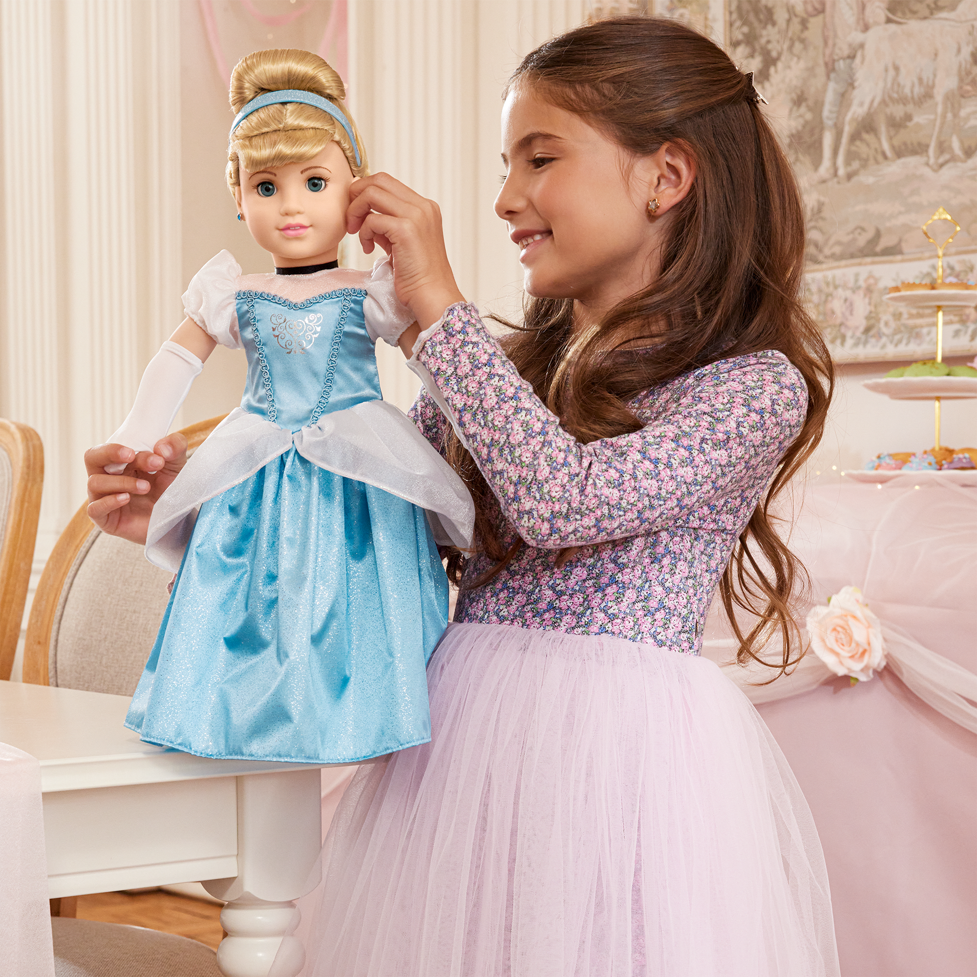 American Girl Disney Princess Cinderella 18-Inch Doll - Image 10