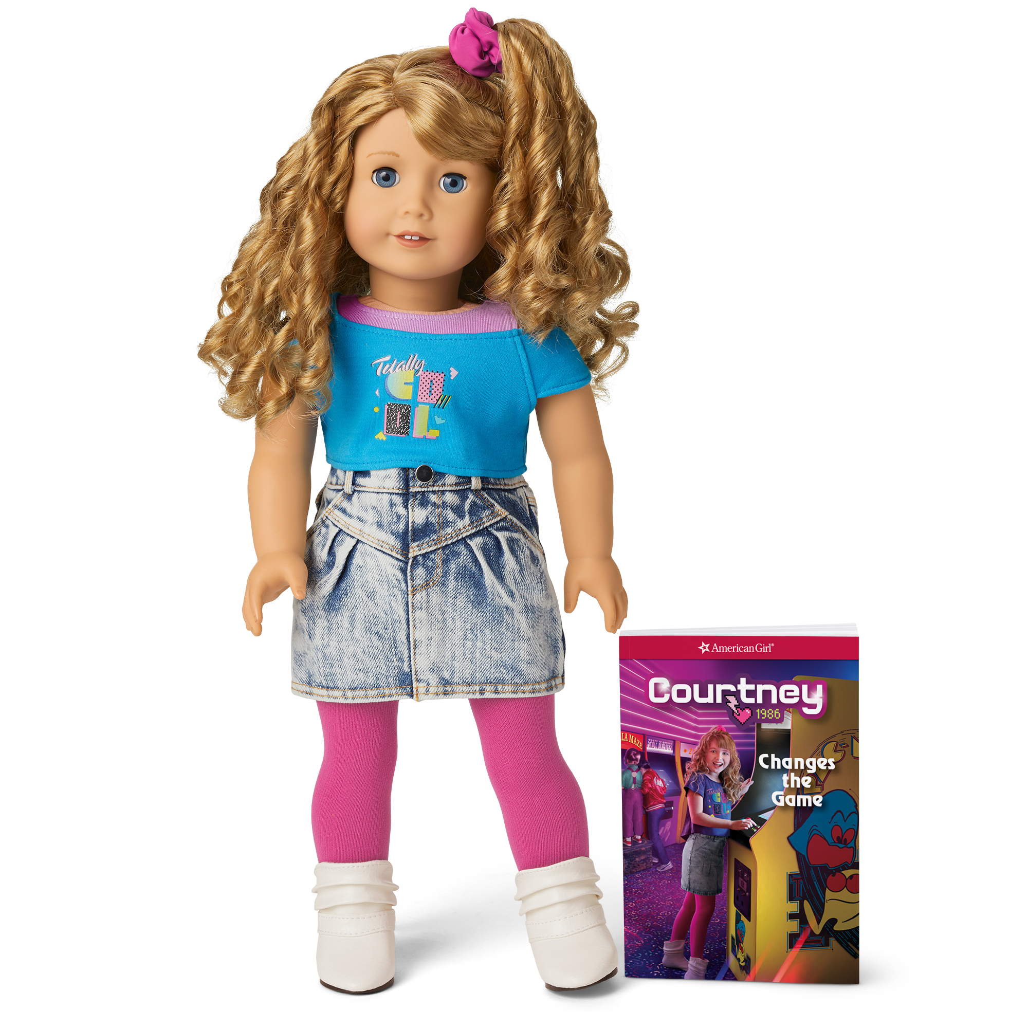 Courtney 18-Inch Doll & Book (Historical Characters)