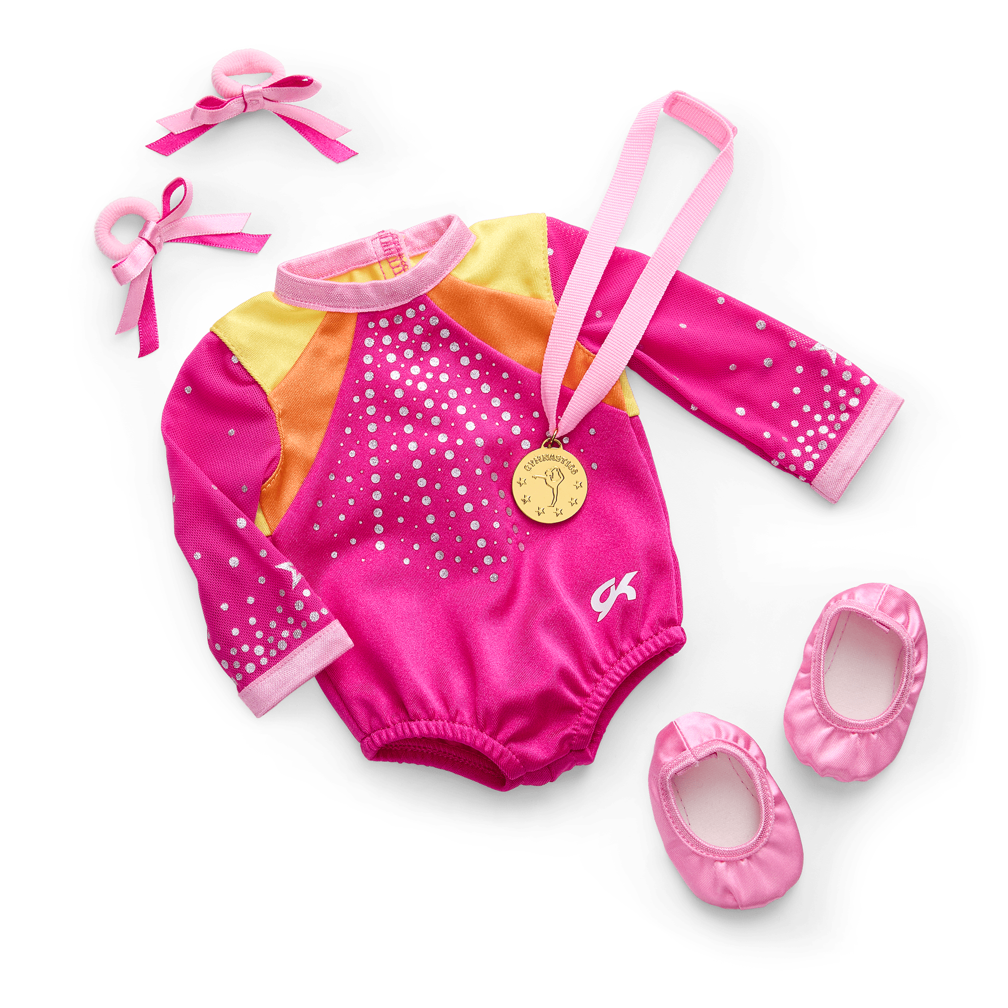 Lila's Gymnastics Competition Outfit For 18-Inch Dolls (Girl Of The Year 2024)