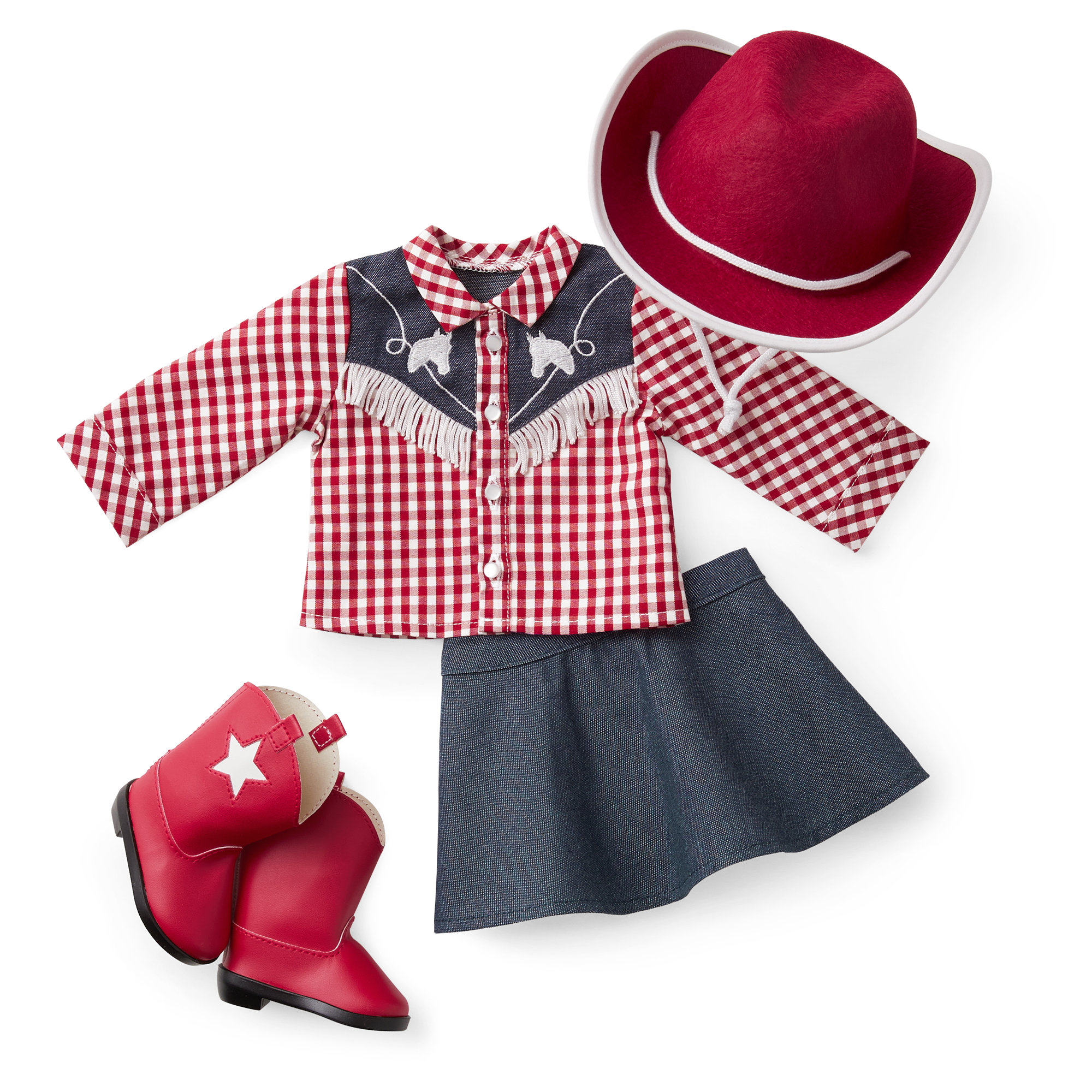 Maryellen's Cowgirl Costume For 18-Inch Dolls (Historical Characters)
