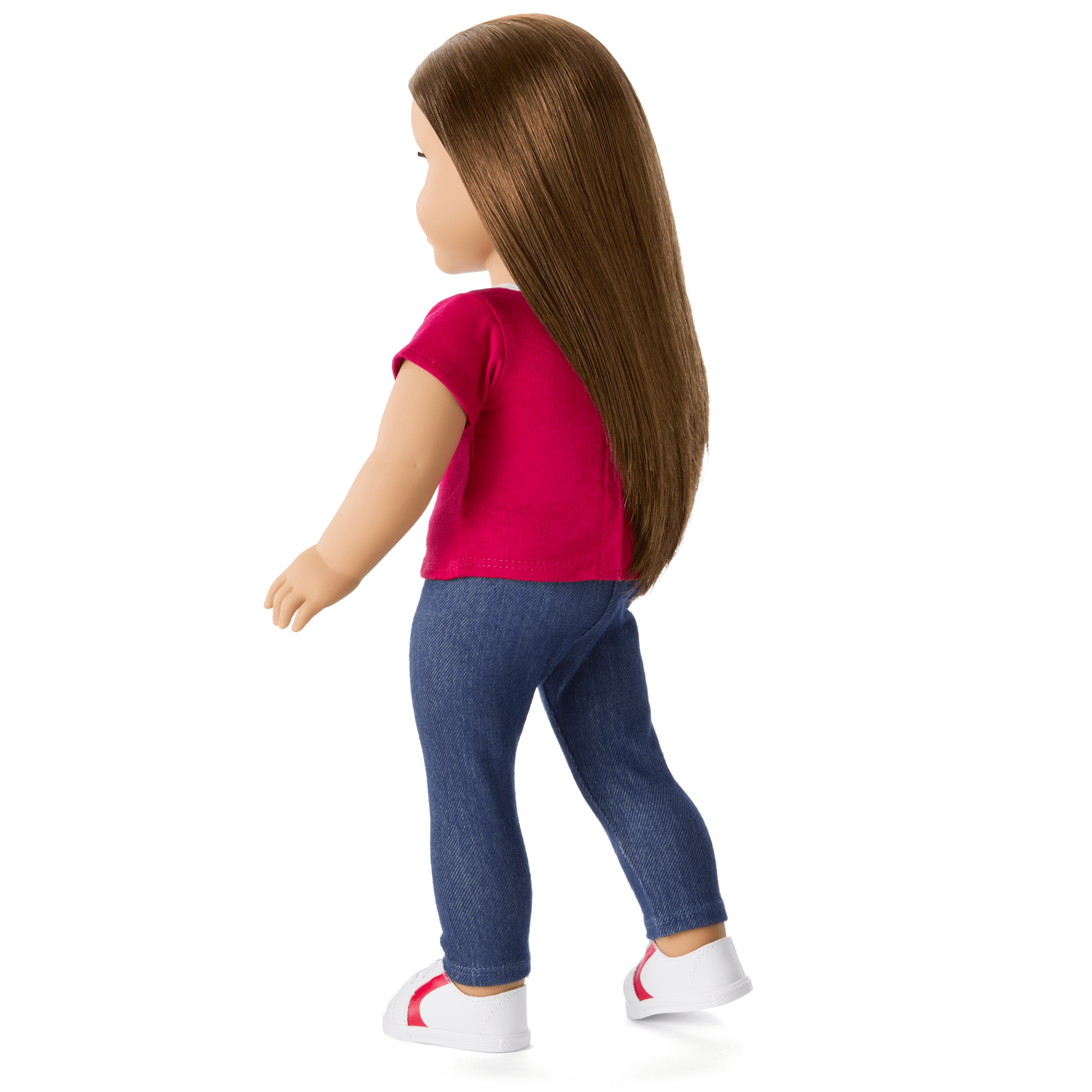 Matching Ag Grin Pins Ringer Tee Set For Girls & 18-Inch Dolls - Image 12