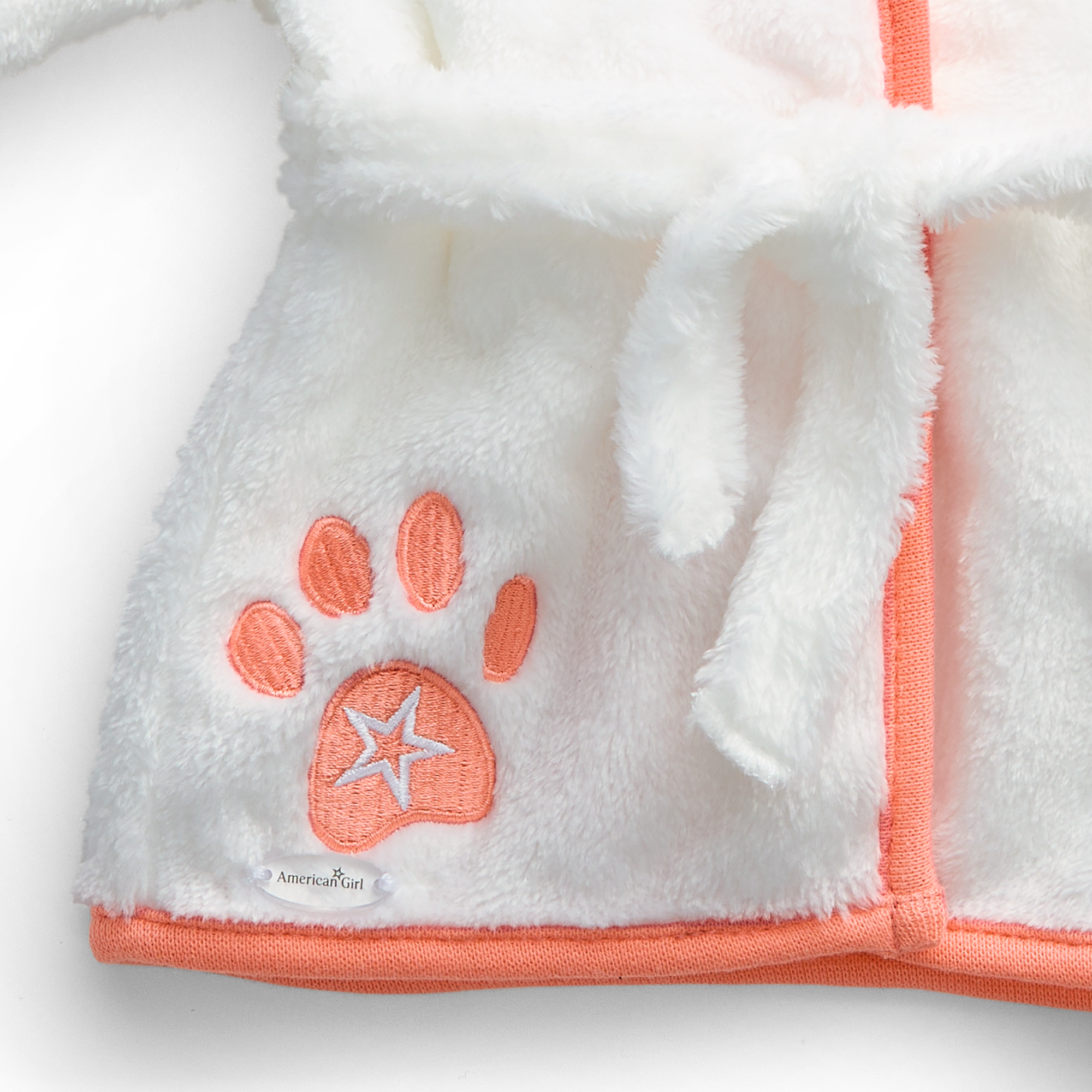 Comfy Puppy Robe Set For Girls & 18-Inch Dolls - Image 10