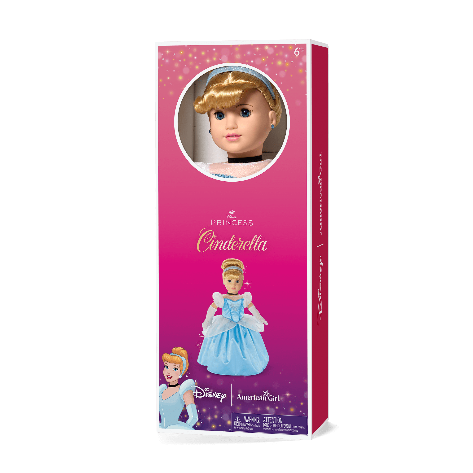 American Girl Disney Princess Cinderella 18-Inch Doll - Image 8