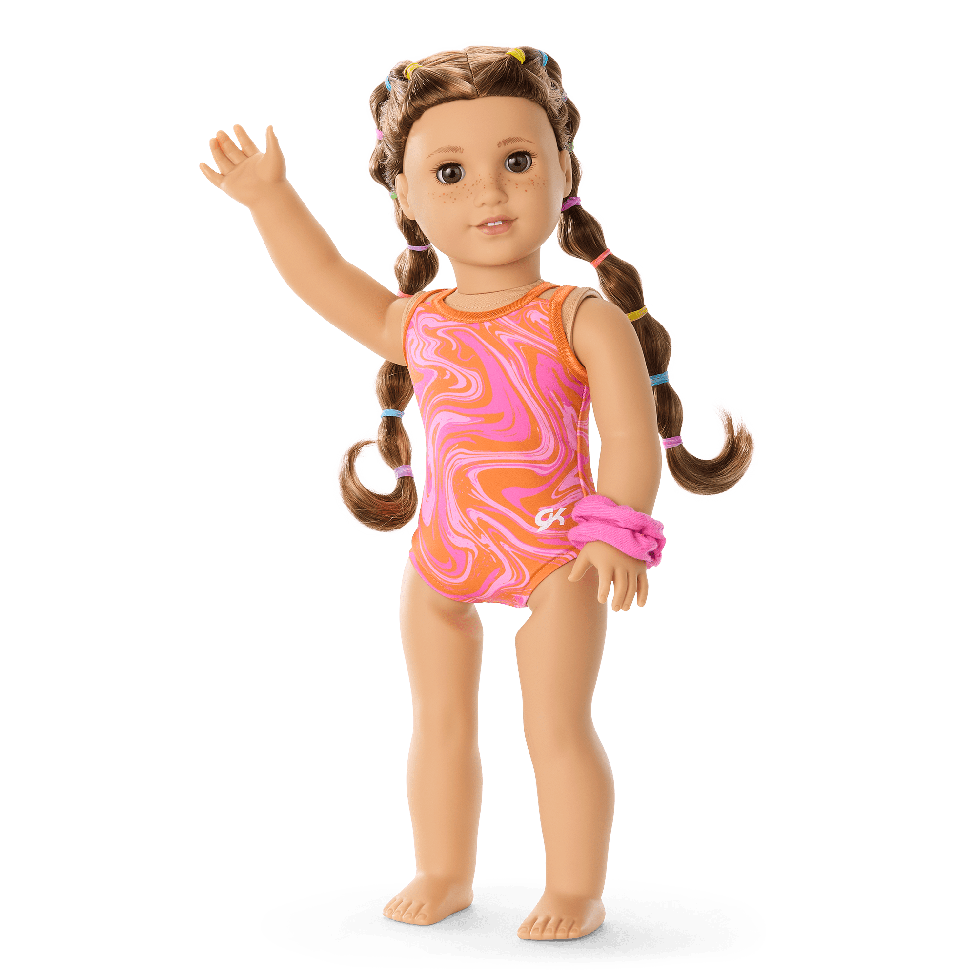 Lila's Gymnastics Practice Outfit For 18-Inch Dolls (Girl Of The Year 2024) - Image 4