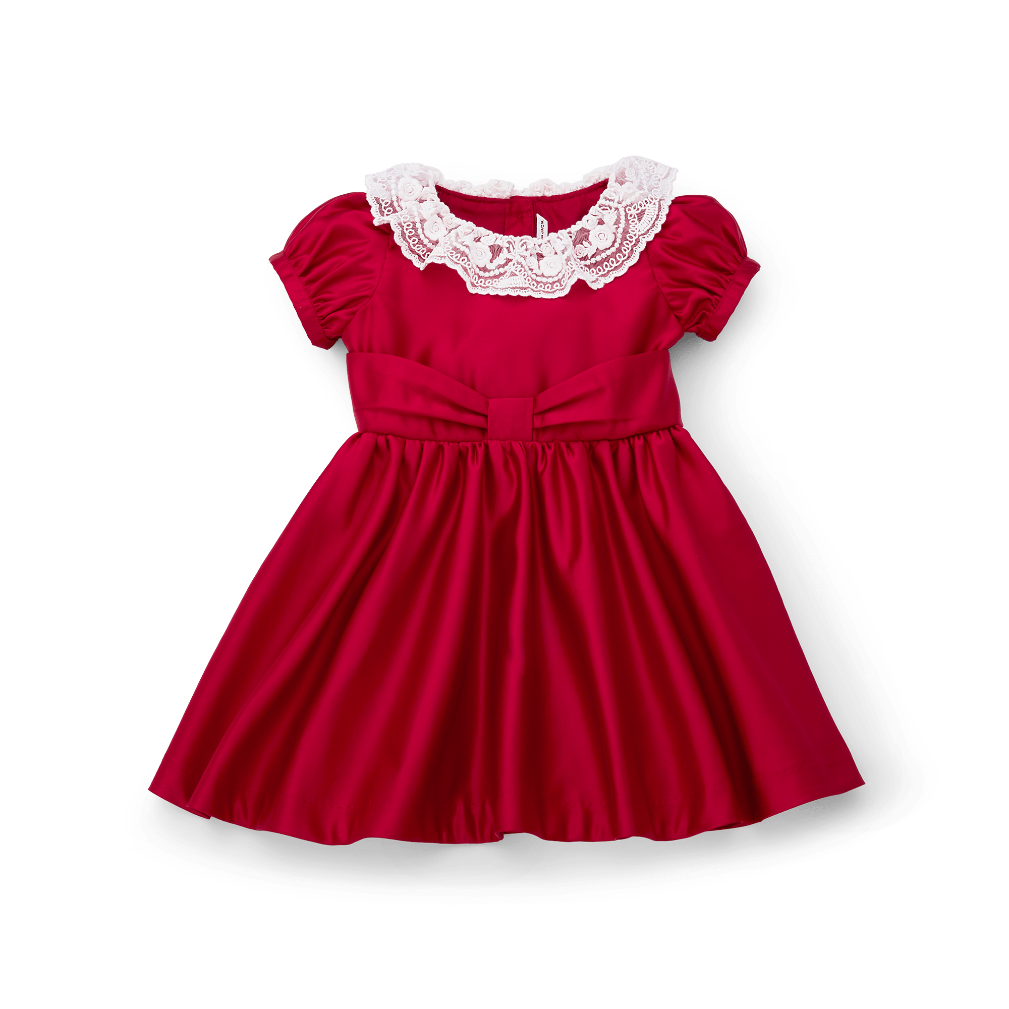 American Girl X Janie And Jack Holly-Red Party Dress For Little Girls - Image 5