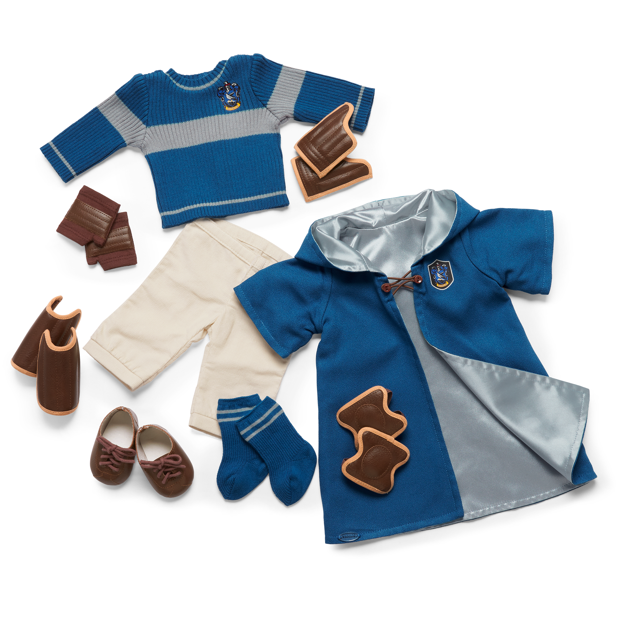 American Girl Ravenclaw Quidditch Uniform For 18-Inch Dolls