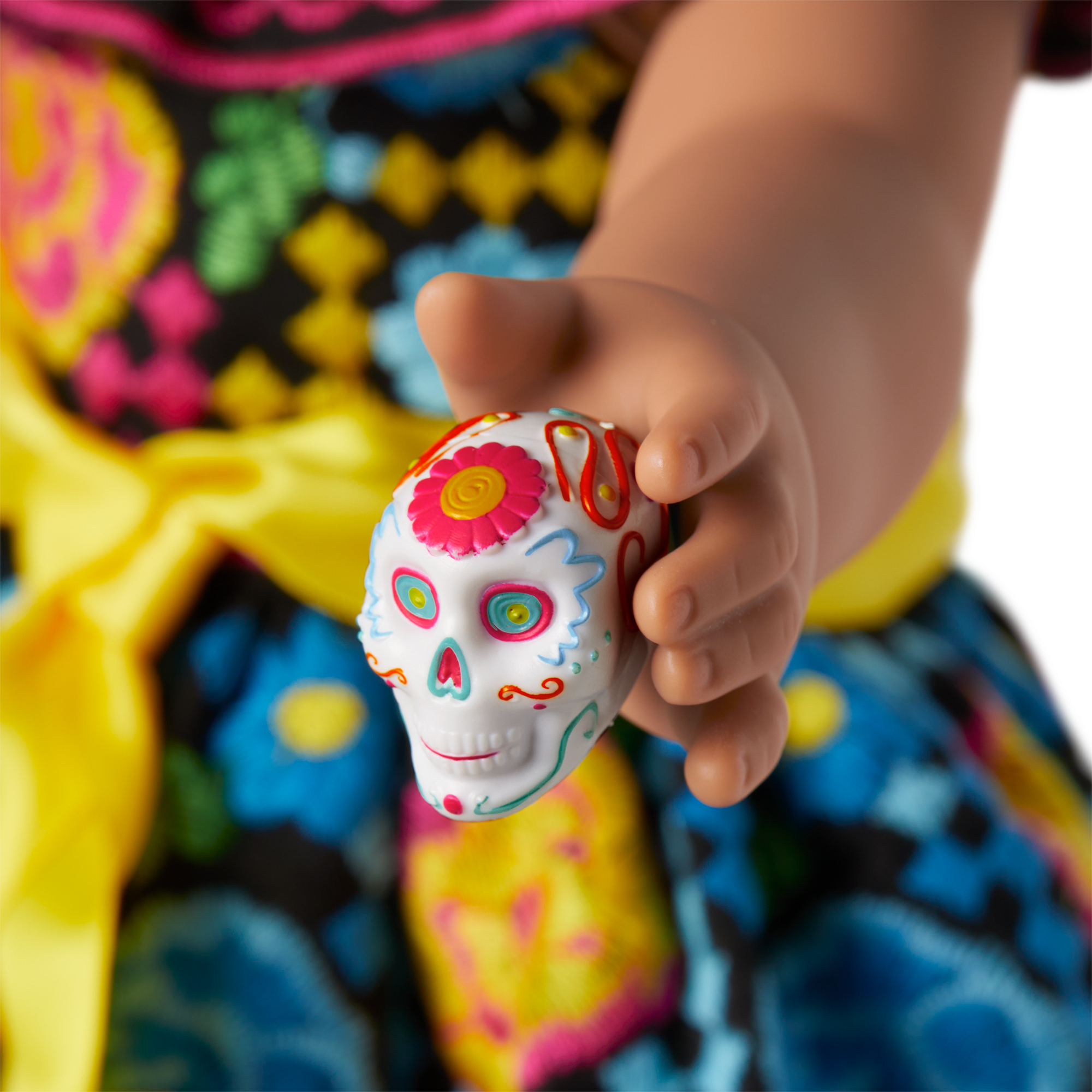 DíA De Muertos Celebration Outfit For 18-Inch Dolls - Image 5
