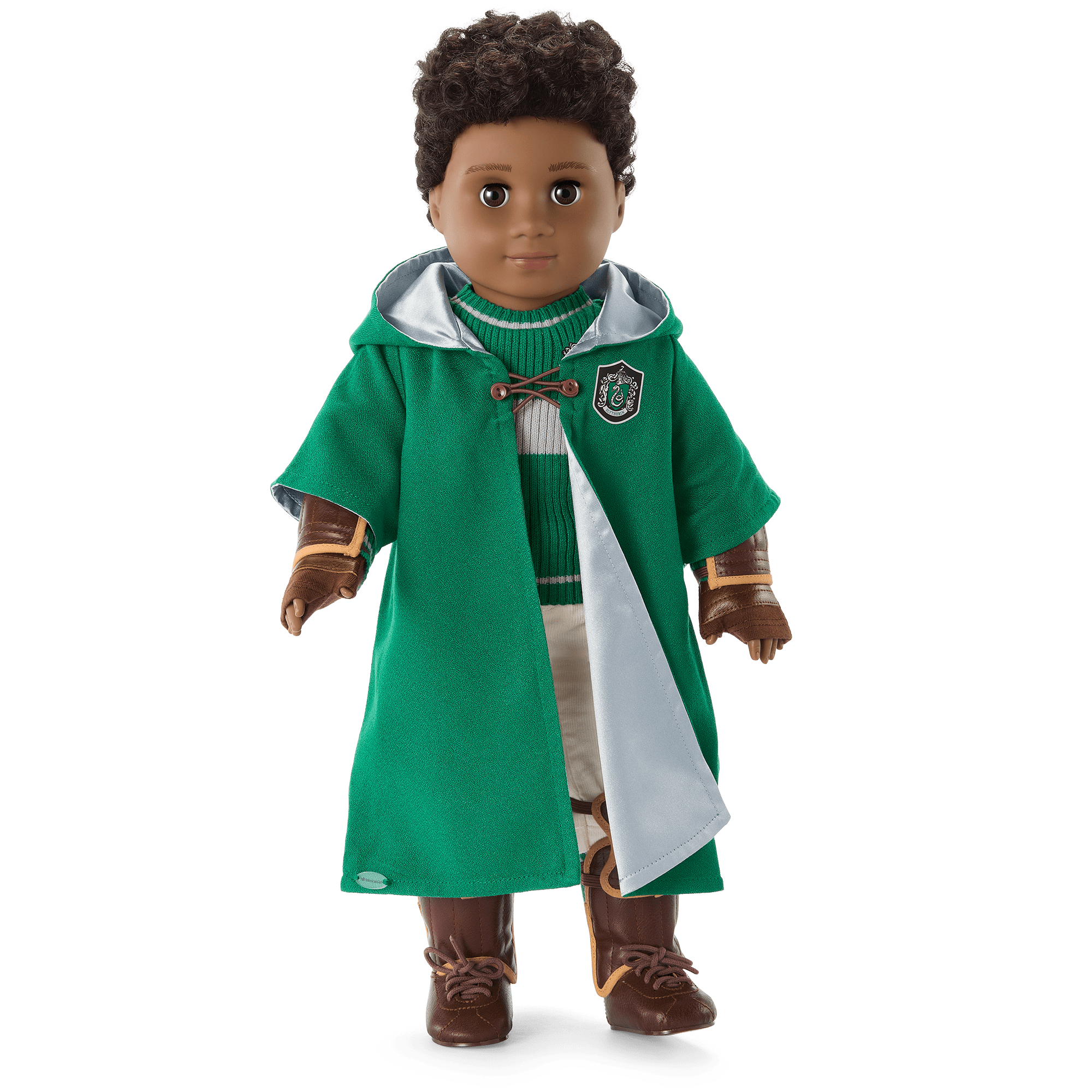 American Girl Slytherin Quidditch Uniform For 18-Inch Dolls - Image 4