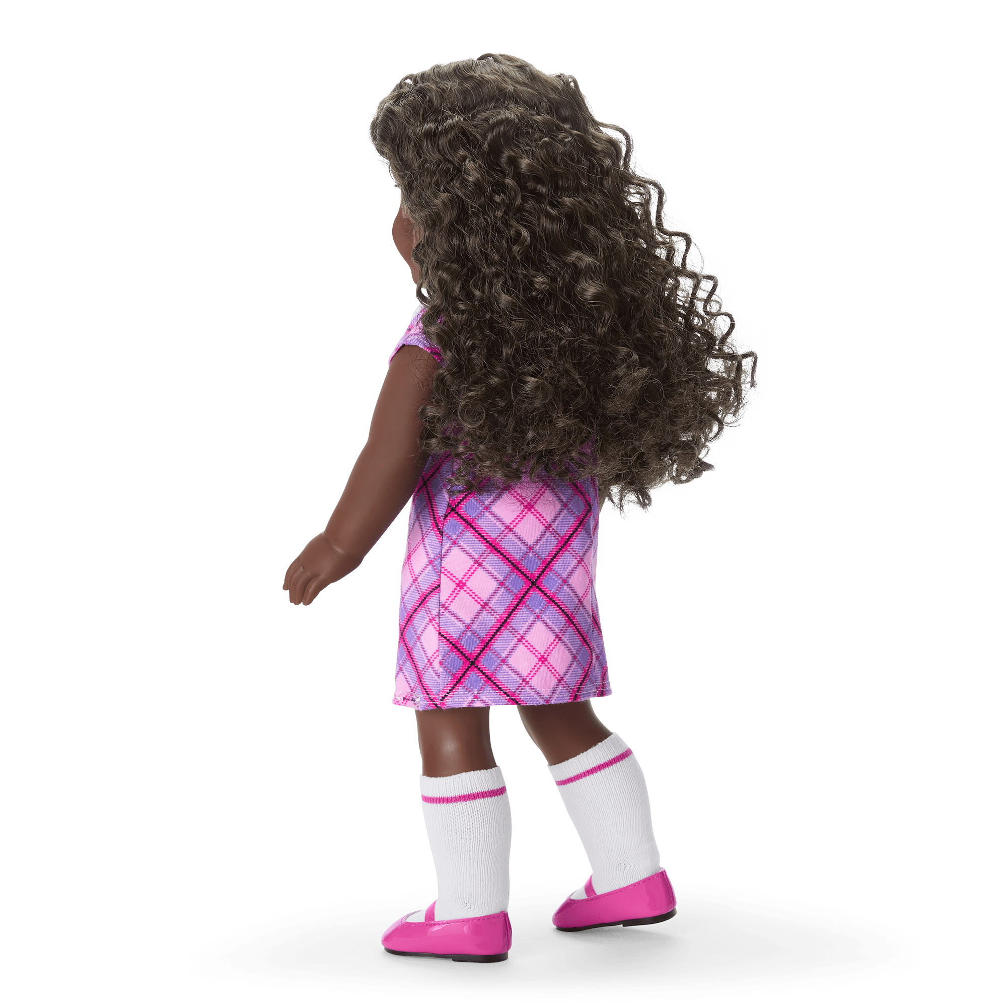 Truly Me 18-Inch Doll #127 With Curly Dark-Brown Hair - Image 2