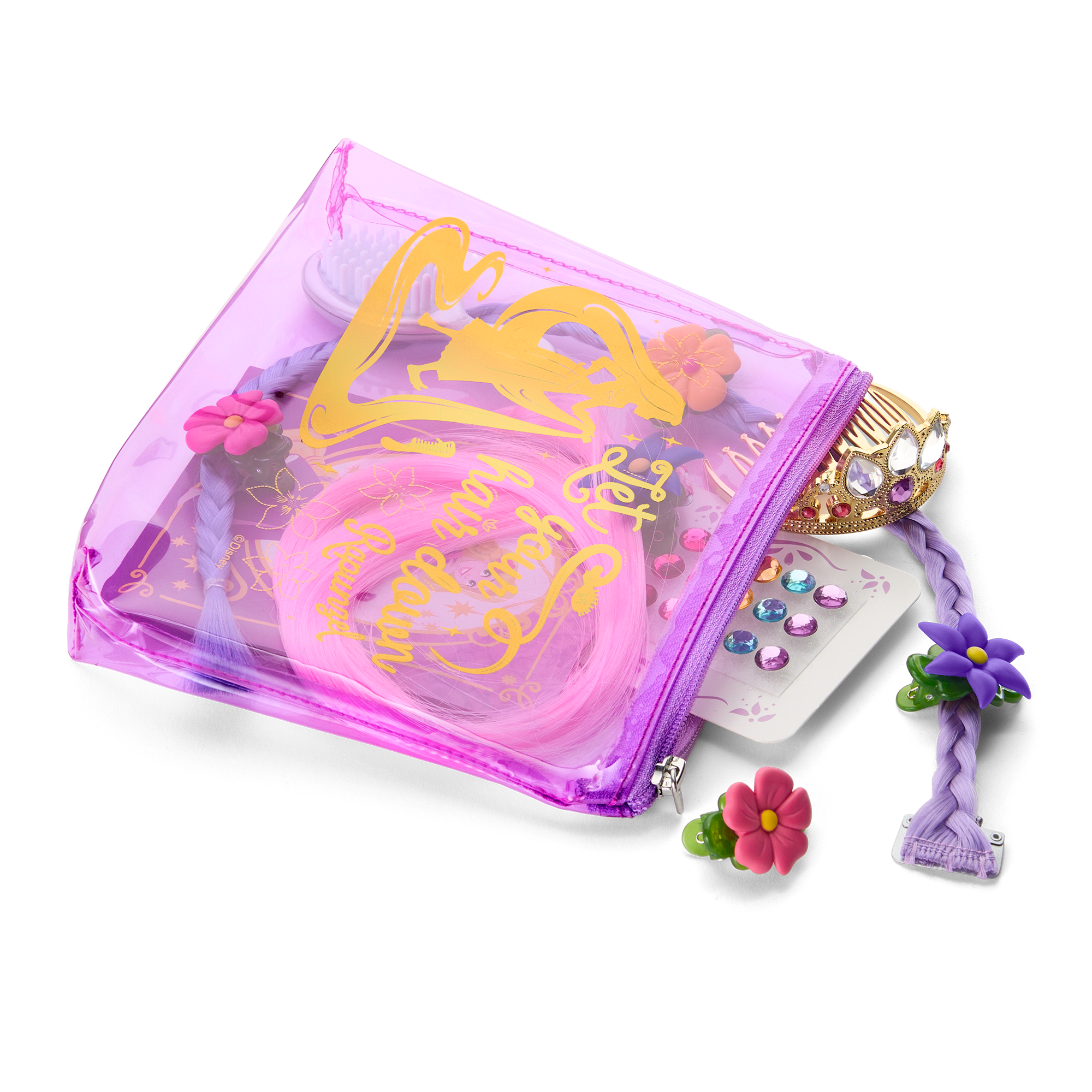 American Girl Disney Princess Rapunzel Hair Accessories For 18-Inch Dolls - Image 8