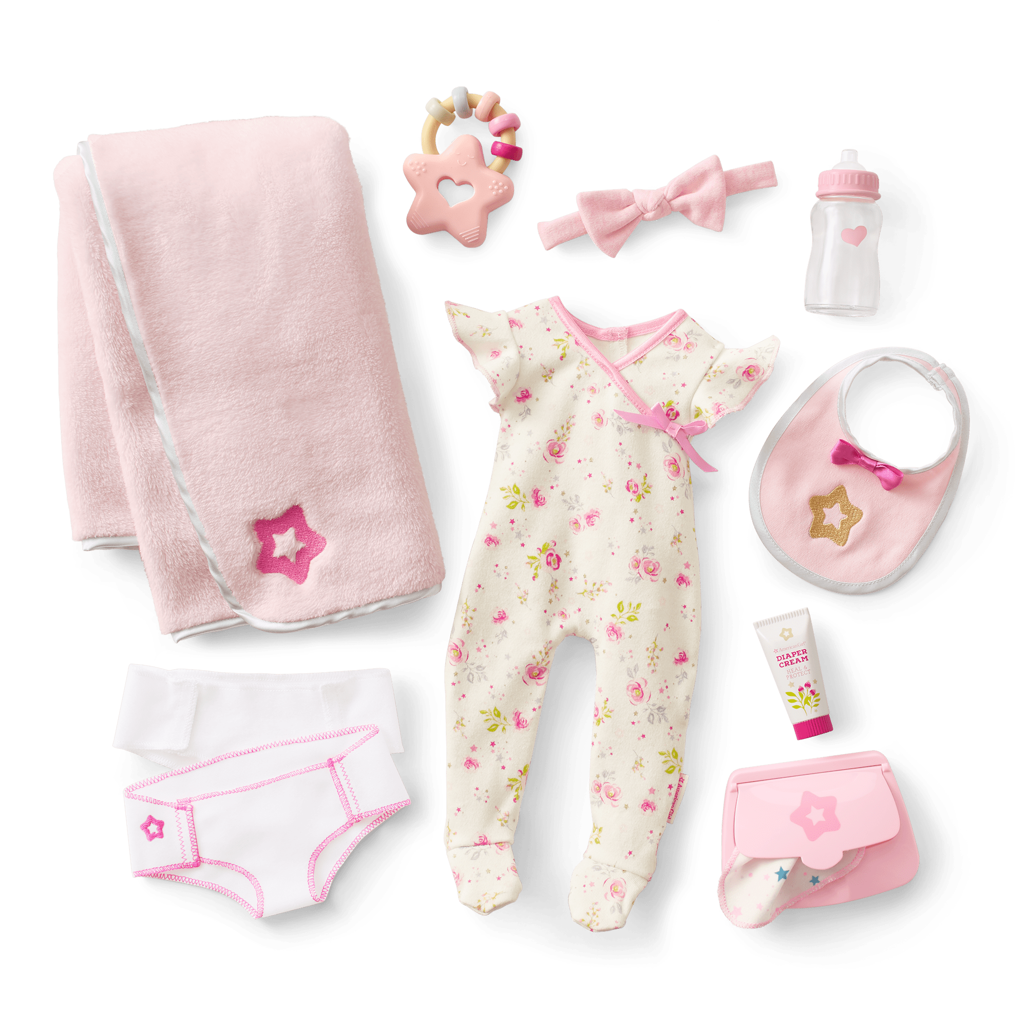 Bitty Baby Doll #5 With Brown Hair Care & Play Set - Image 3