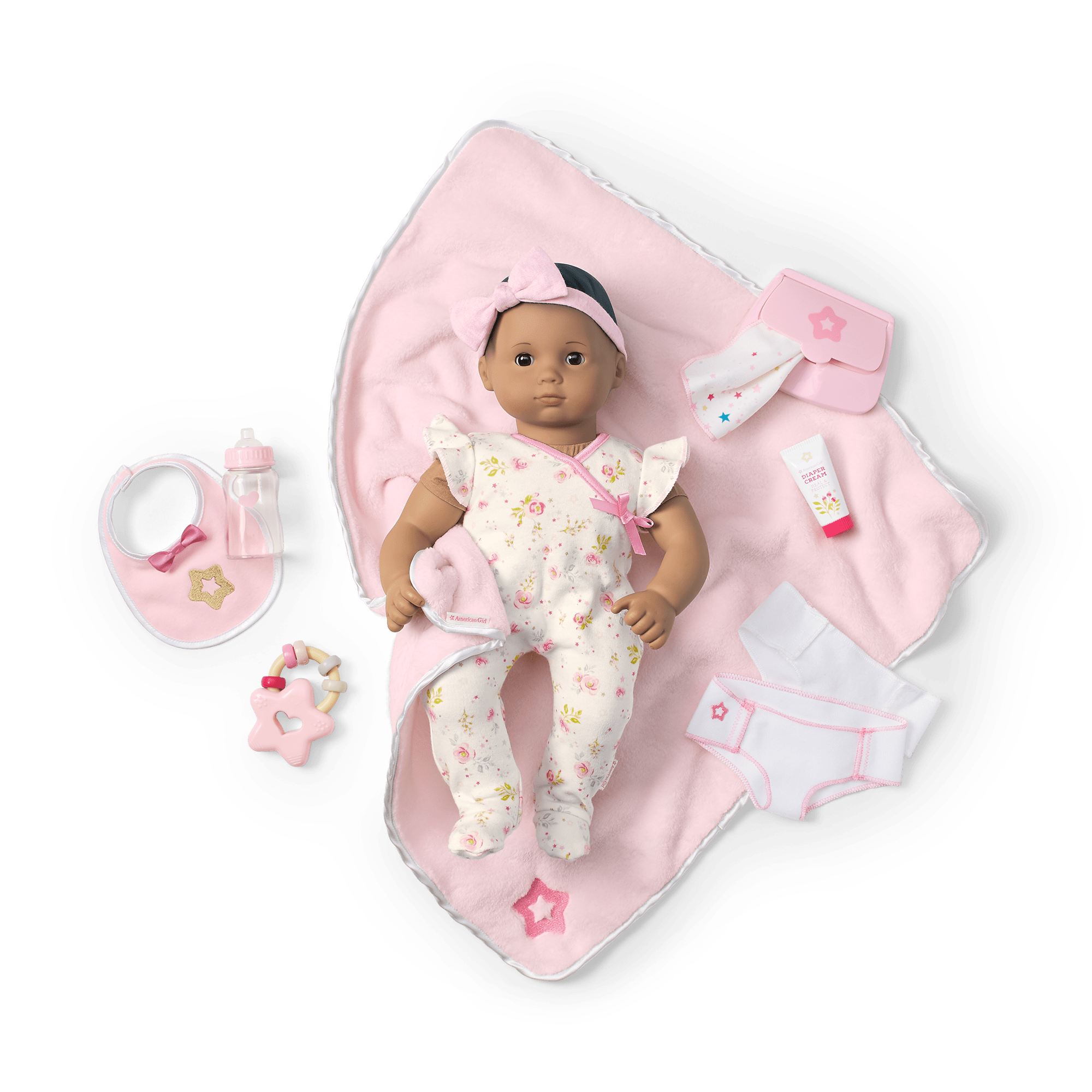 Bitty Baby Doll #5 With Brown Hair Care & Play Set - Image 2