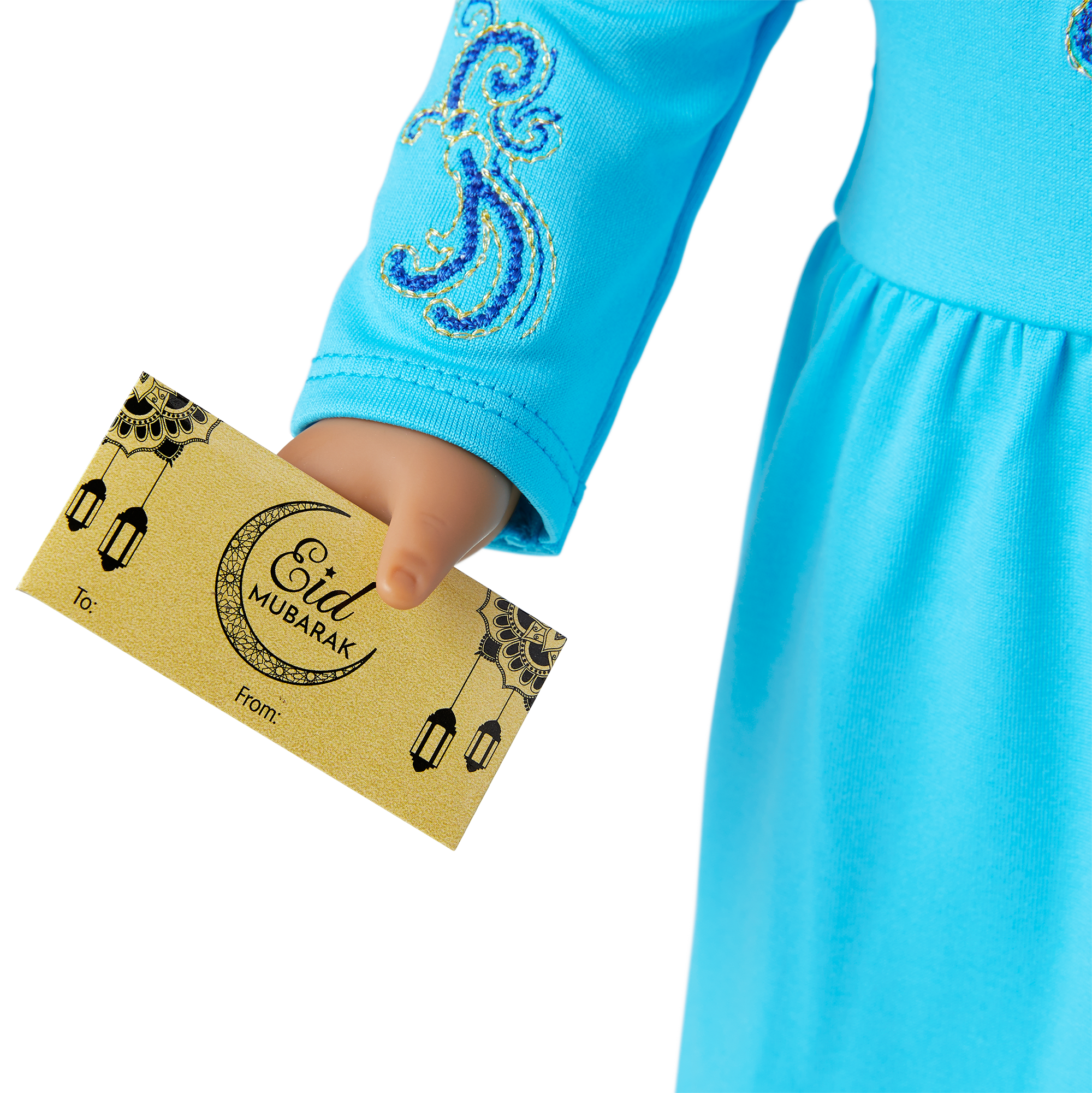 Eid Al-Fitr Celebration Outfit For 18-Inch Dolls - Image 5