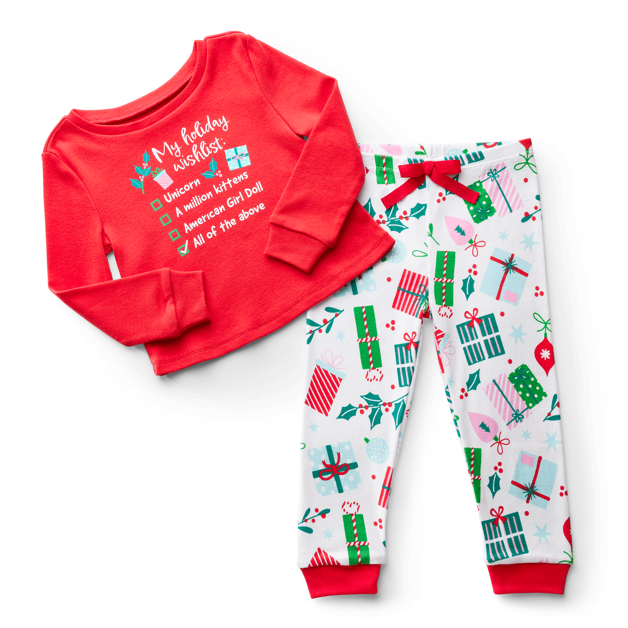 Holiday Wish List Pjs For Little Girls - Image 8